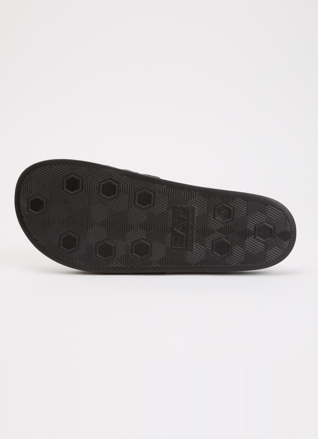 Armani Slipper met logo - detail 4 antraciet