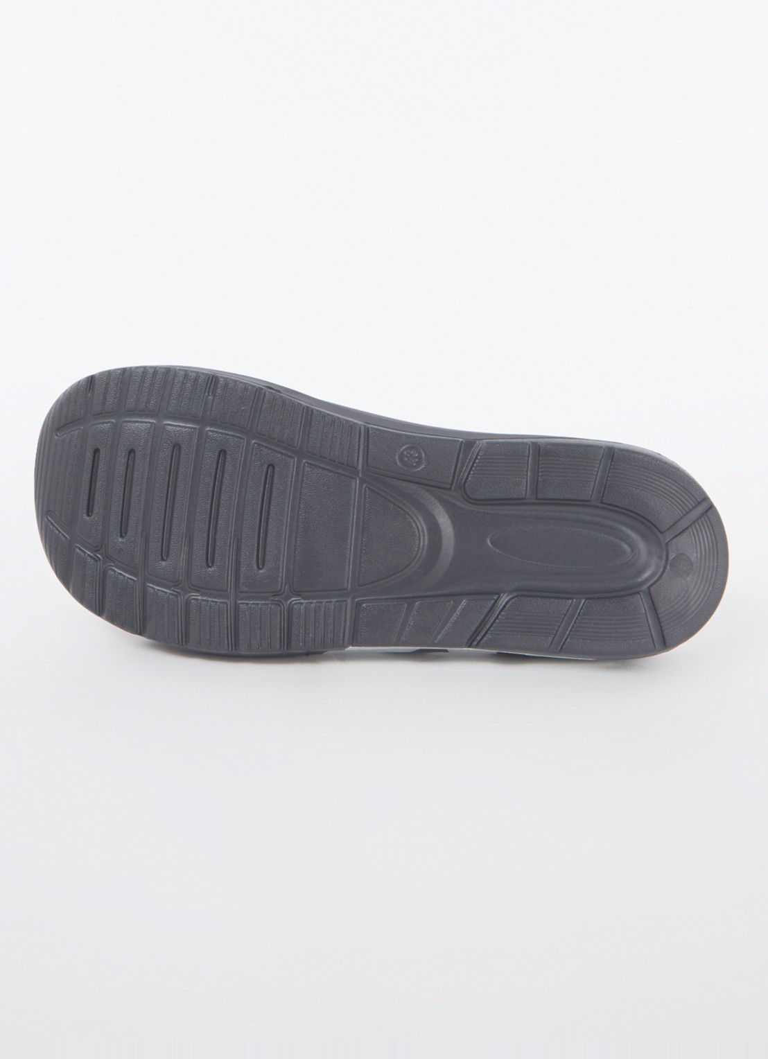 Armani Slipper met logoprint - detail 5 donkerblauw