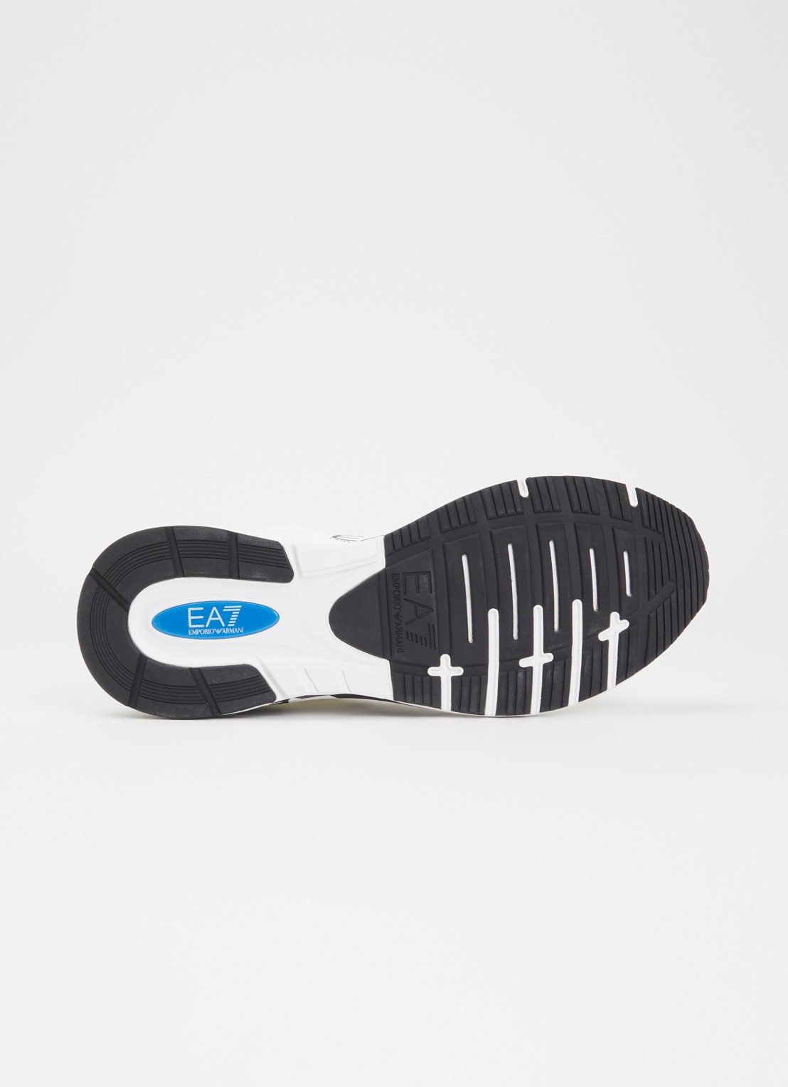 Armani Sneaker met gebreid bovenwerk - detail 3 wit