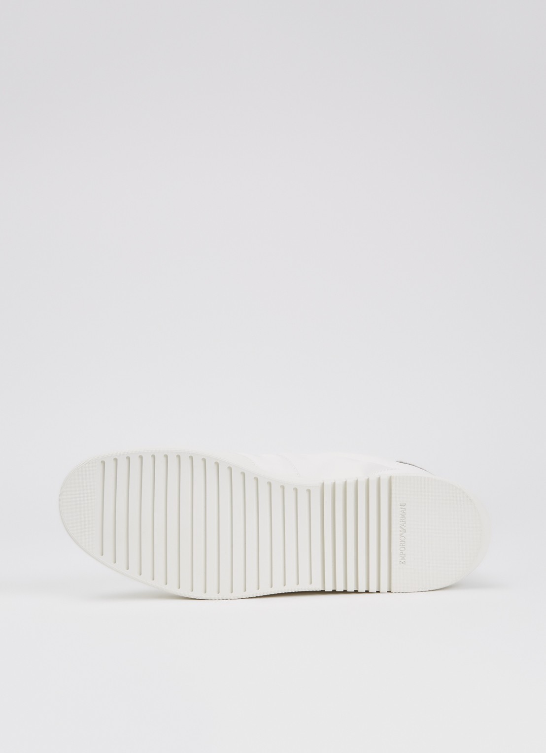 Armani Sneaker met leren details - detail 4 wit