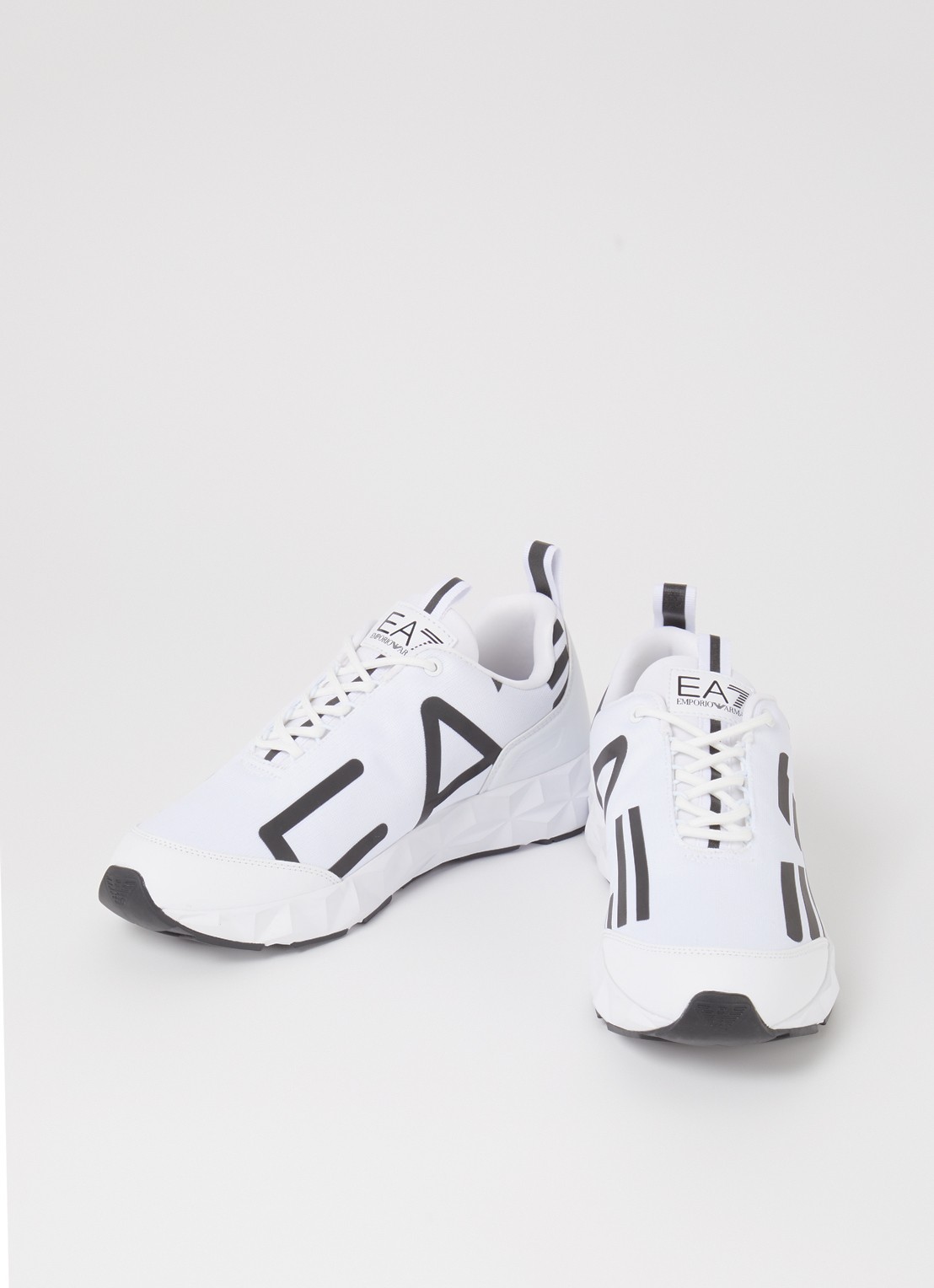 Armani Sneaker met logo - detail wit