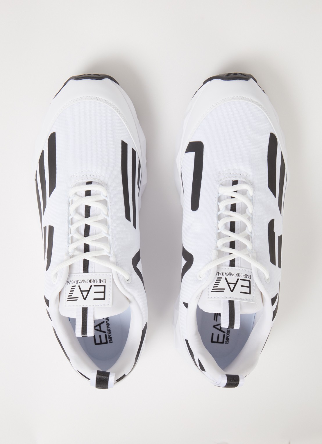 Armani Sneaker met logo - detail 2 wit