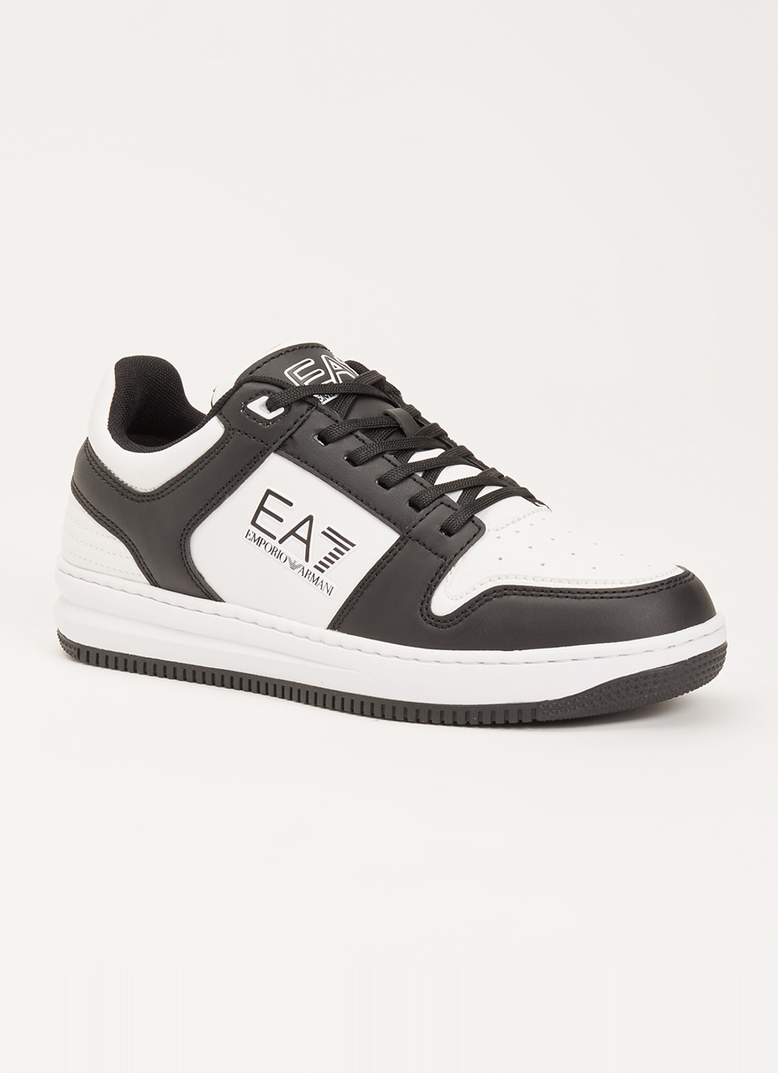 Armani Sneaker met logo - voorkant zwart