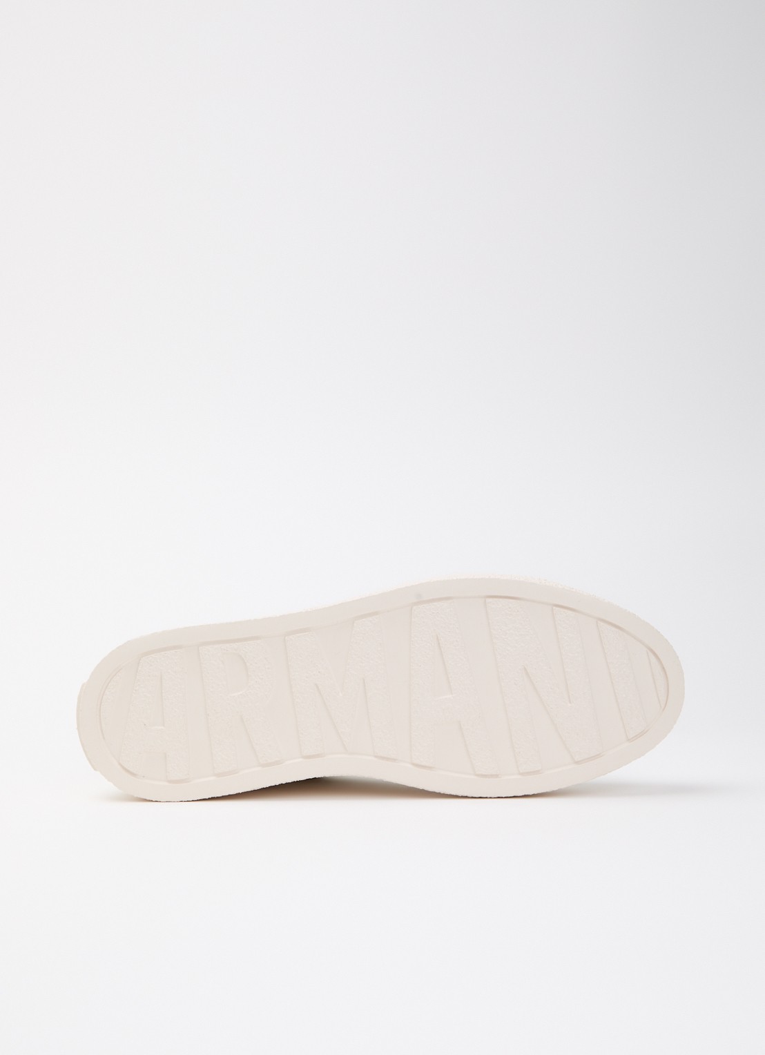 Armani Sneaker met logo - detail 4 gebroken wit