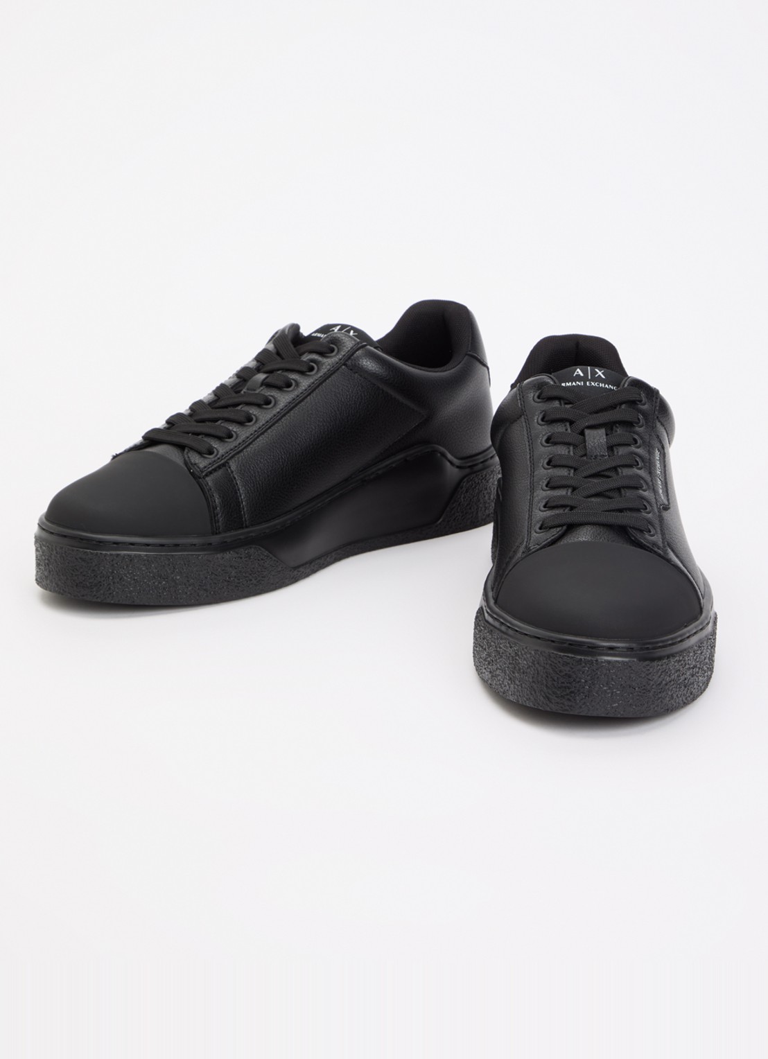 Armani Sneaker met logo - detail 2 zwart
