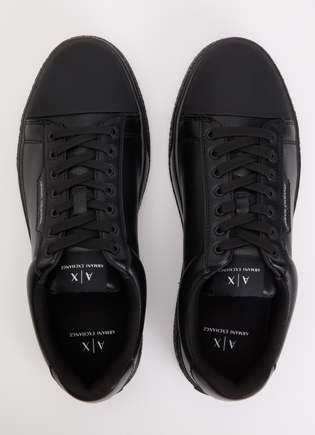 Armani Sneaker met logo - detail 3 zwart