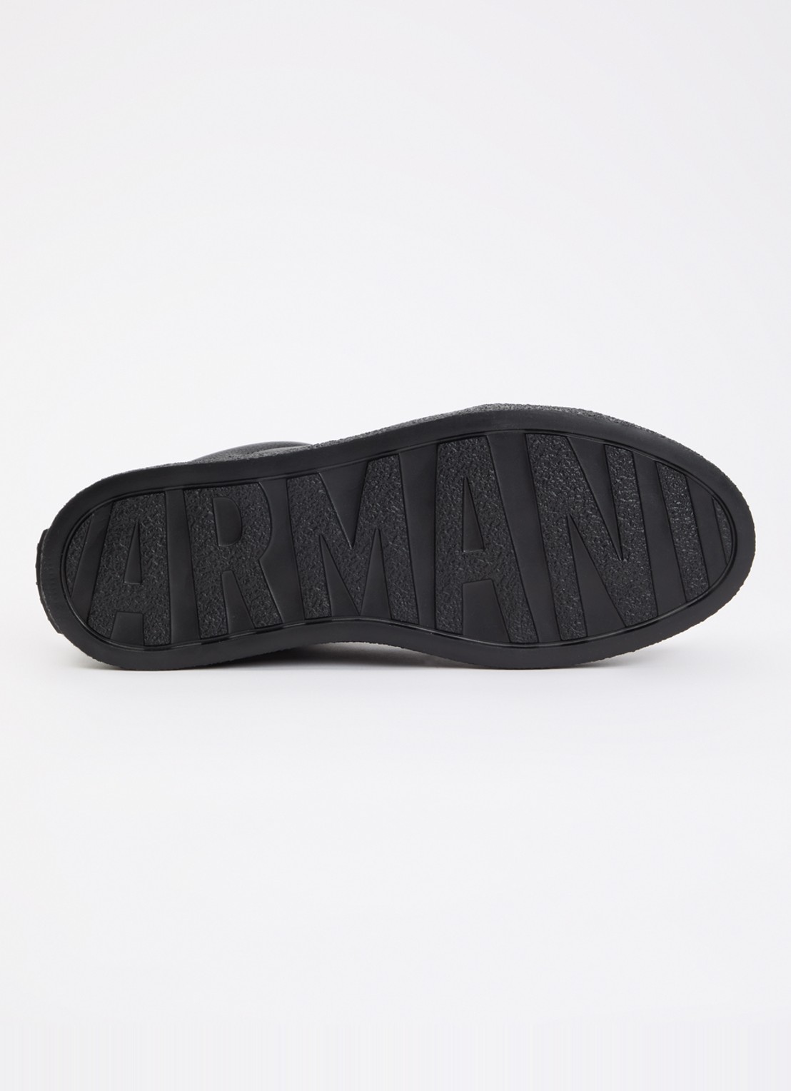 Armani Sneaker met logo - detail 4 zwart