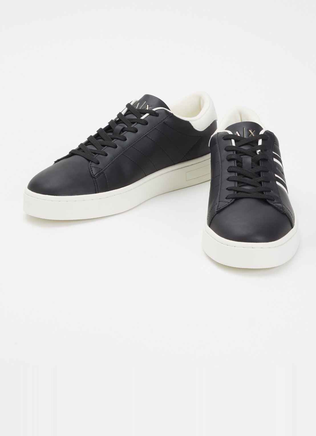 Armani Sneaker met logo - detail zwart