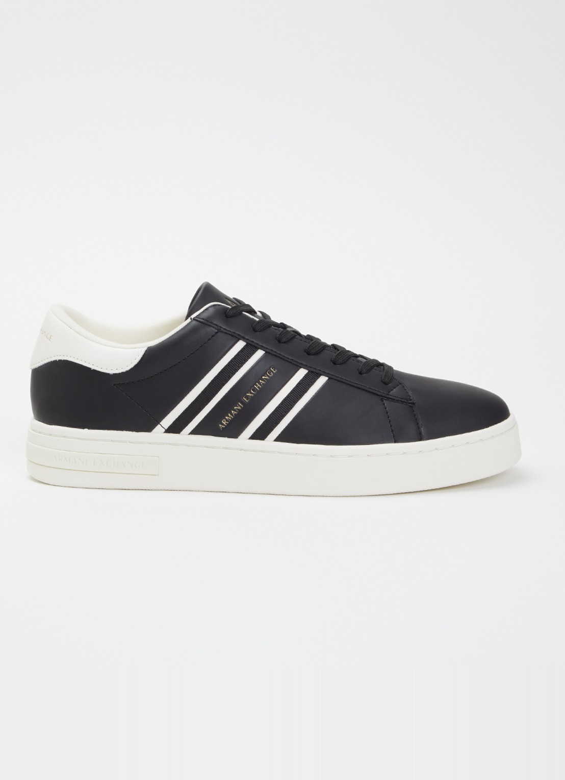 Armani Sneaker met logo - voorkant 5 zwart