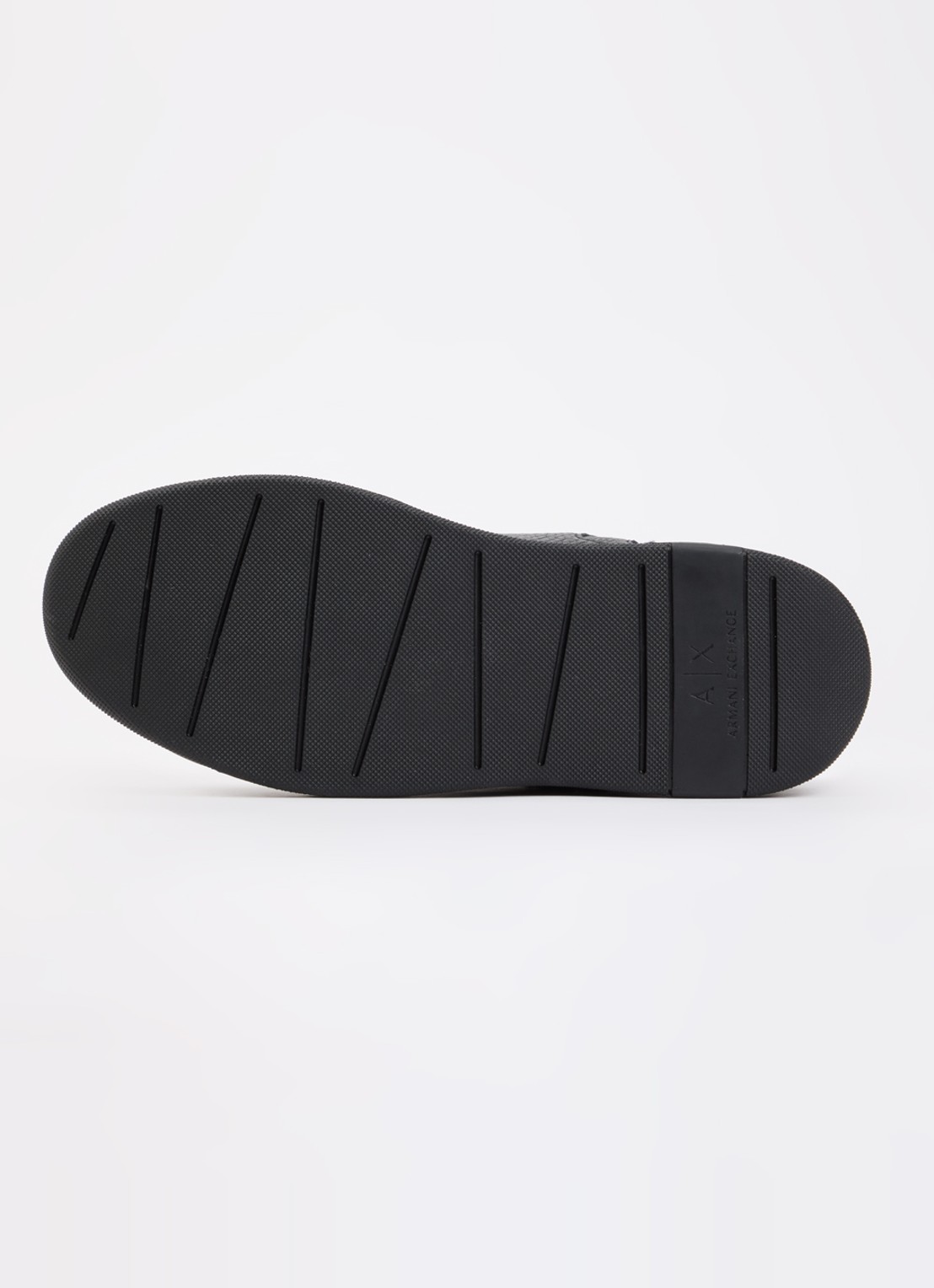 Armani Sneaker met logo - detail 4 zwart