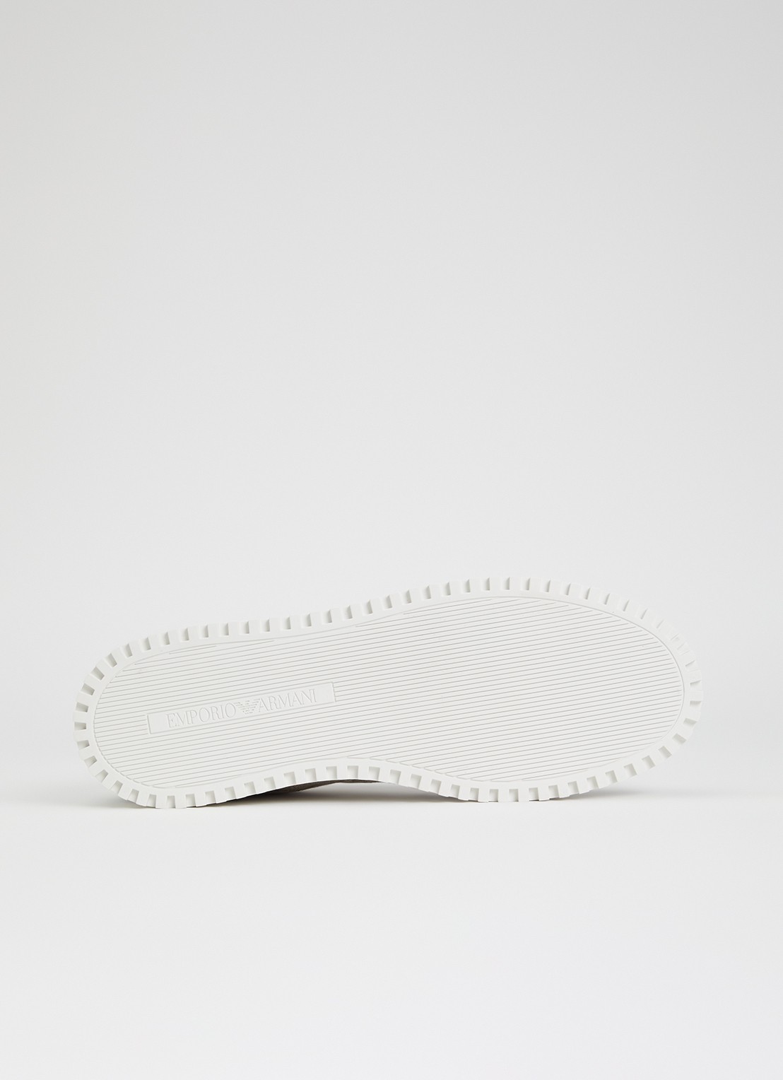 Armani Sneaker met logoprint - detail 4 beige