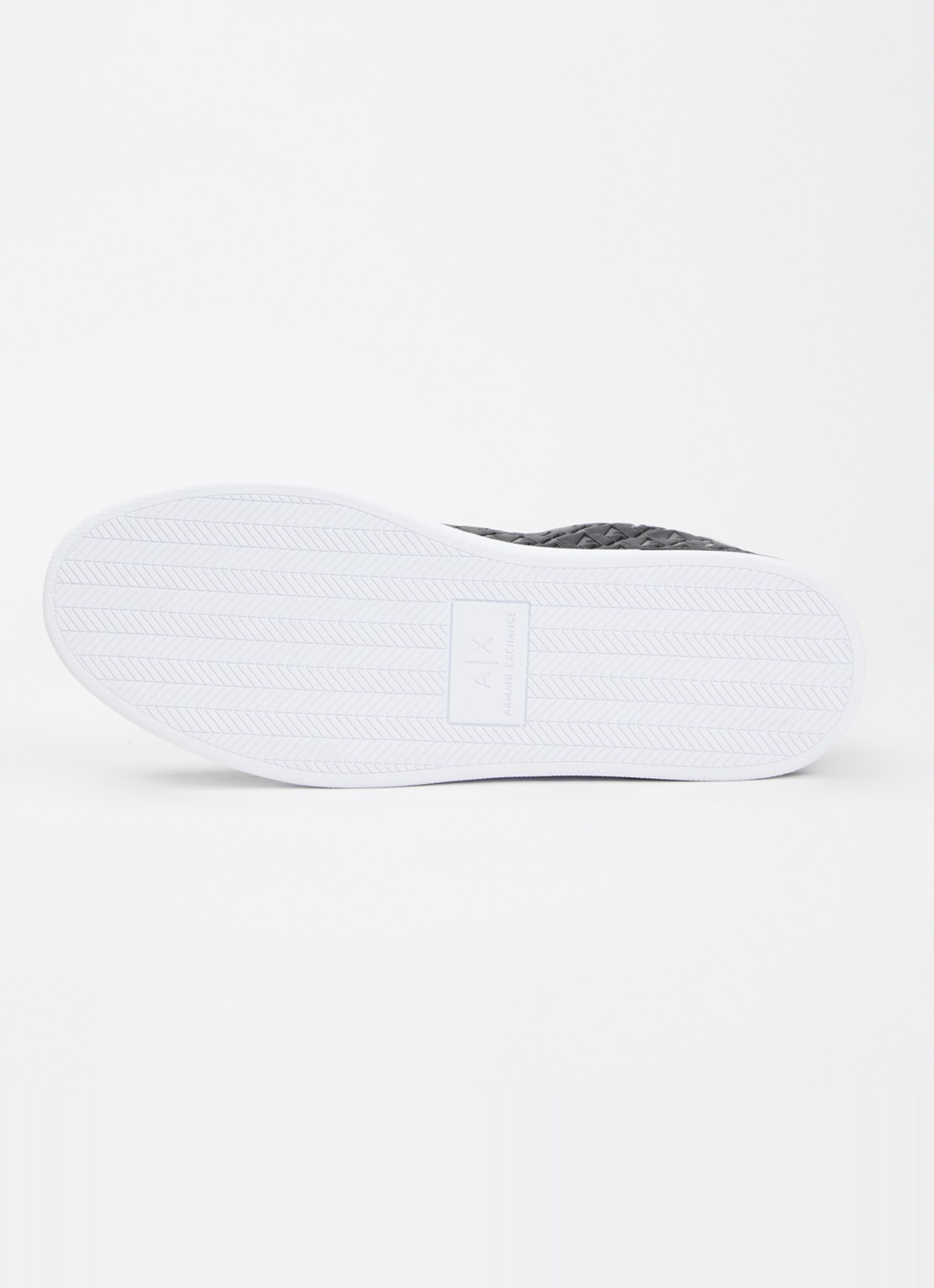 Armani Sneaker met logoprint - detail 5 zwart