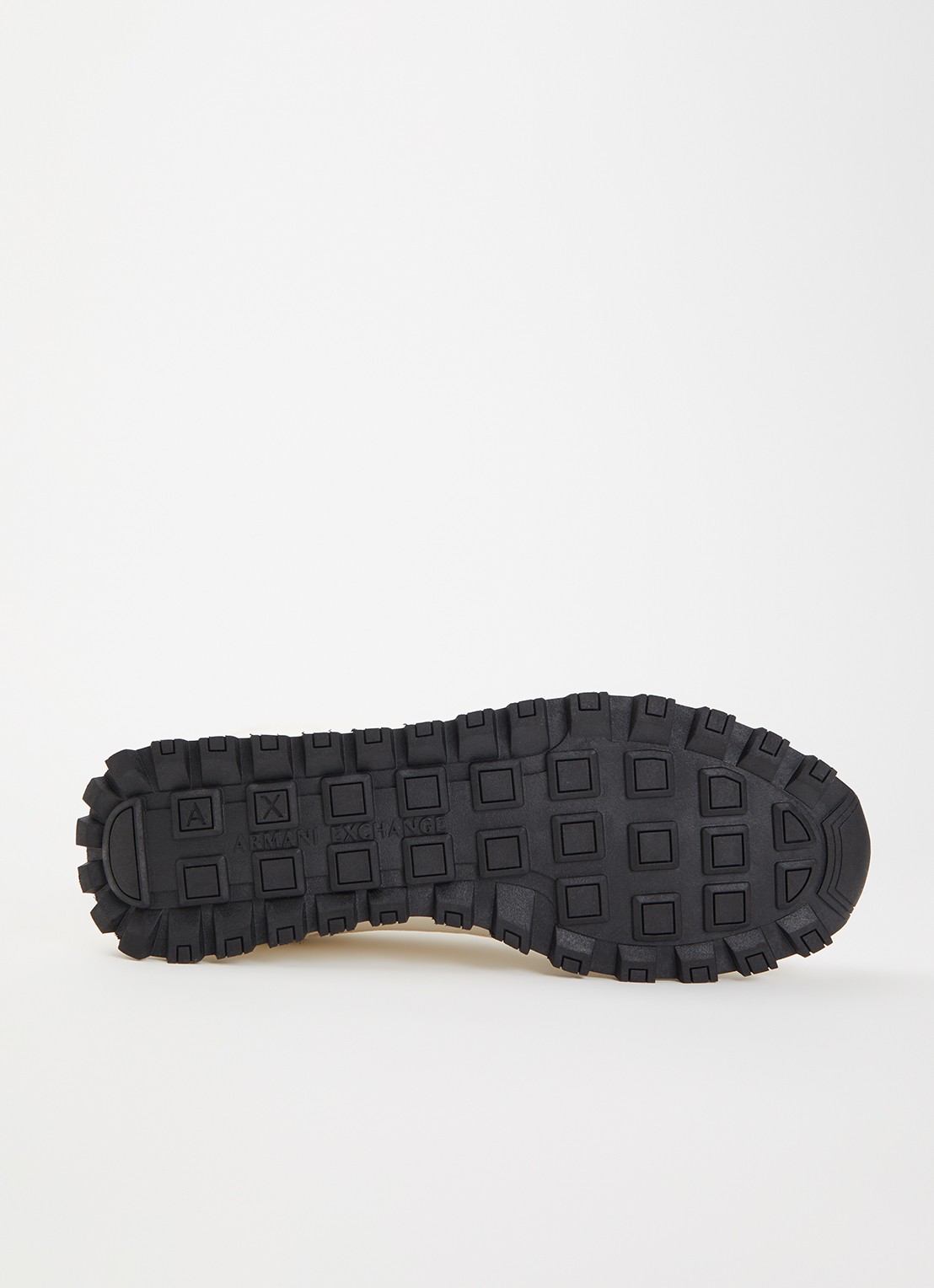 Armani Sneaker met logoprint - detail 4 gebroken wit