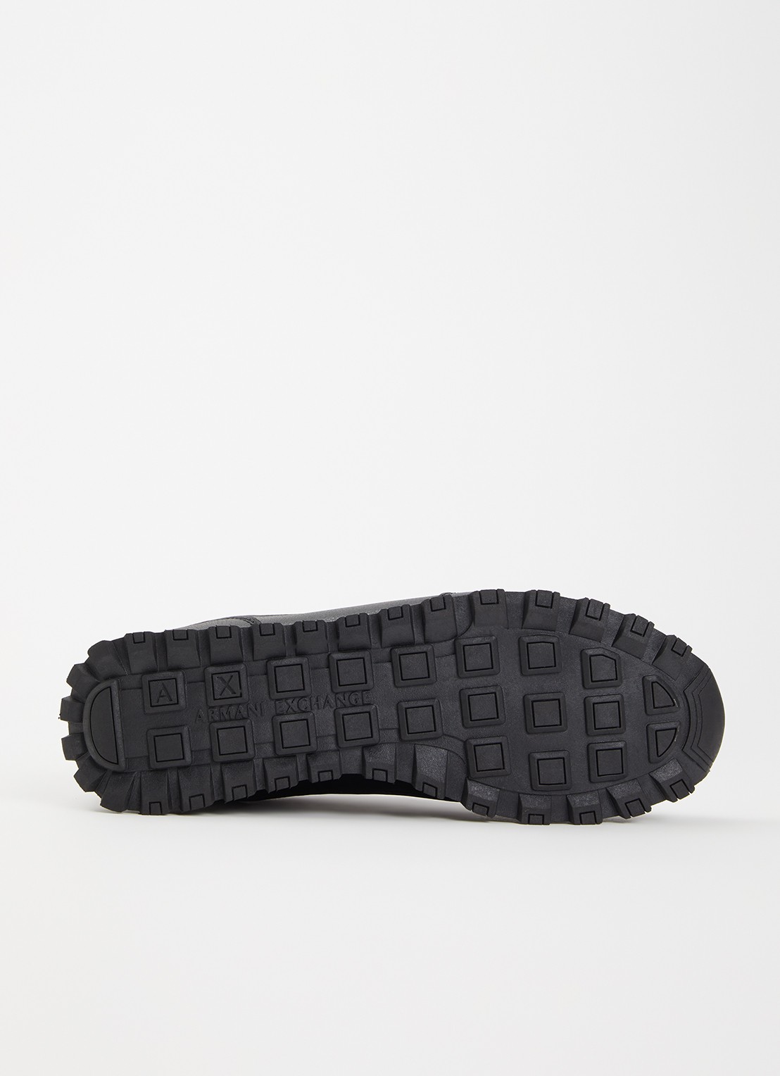 Armani Sneaker met logoprint - detail 4 zwart