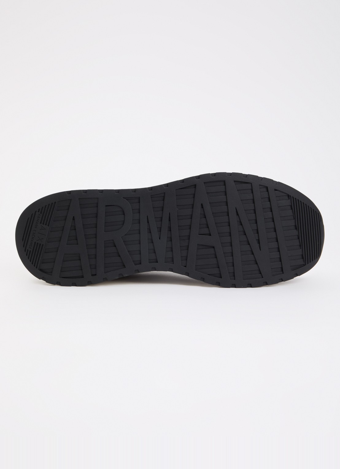 Armani Sneaker met mesh details - detail 5 donkergrijs