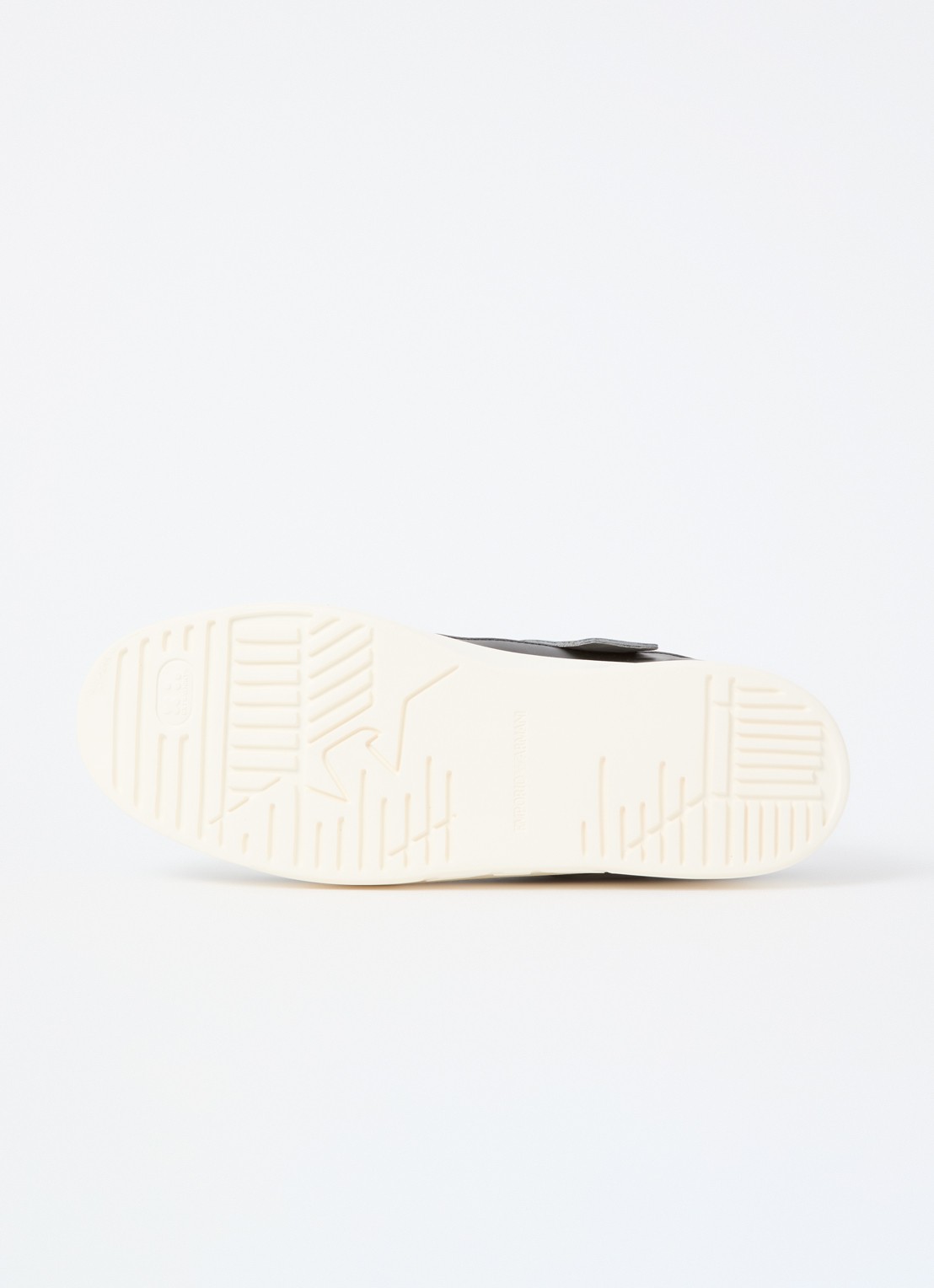 Armani Sneaker van leer - detail 3 grijs