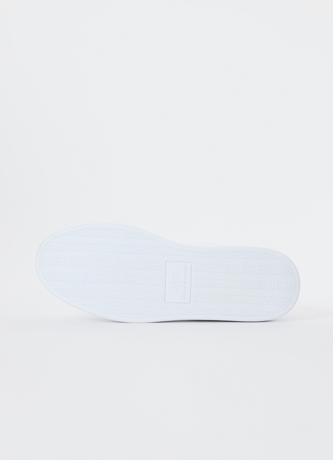 Armani Sneaker van leer - detail 3 wit