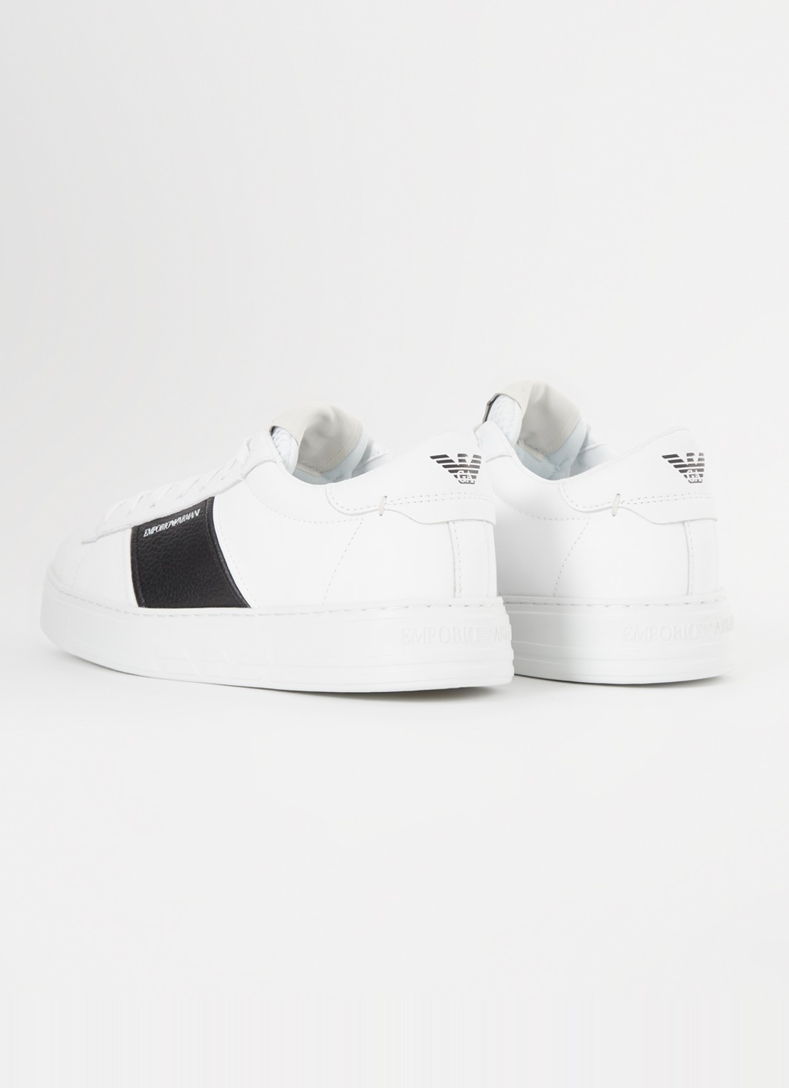 Armani SNEAKER - achterkant 2 zwart
