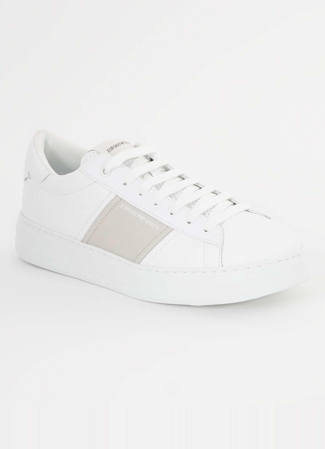 Armani SNEAKER - voorkant 4 beige