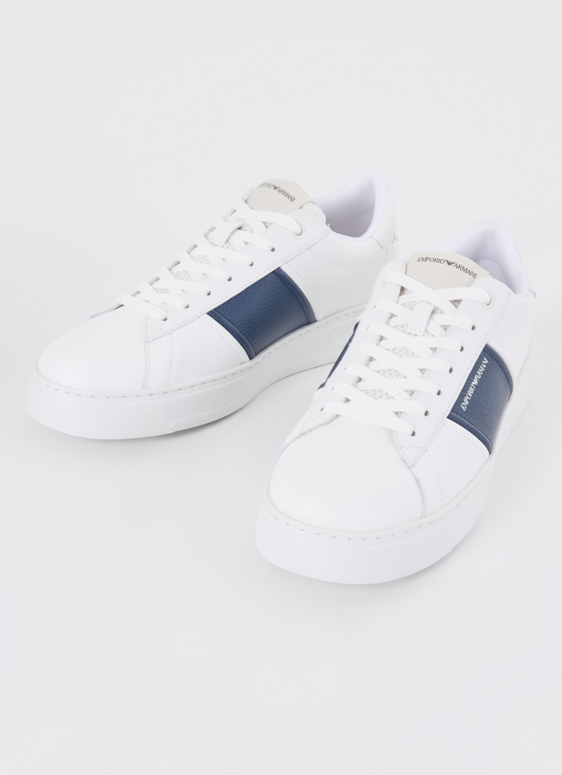 Armani SNEAKER - detail 2 gebroken wit
