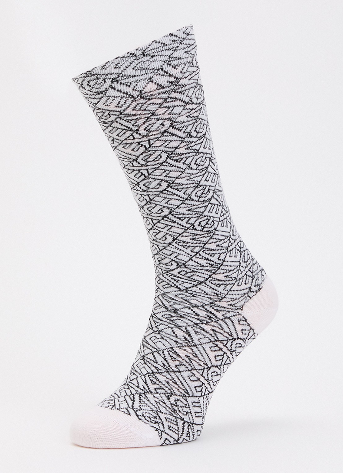 Armani Sokken met logoprint - detail wit