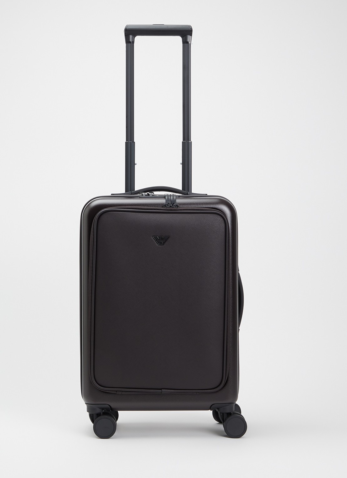 Armani Spinner 55,5 cm  - voorkant bruin