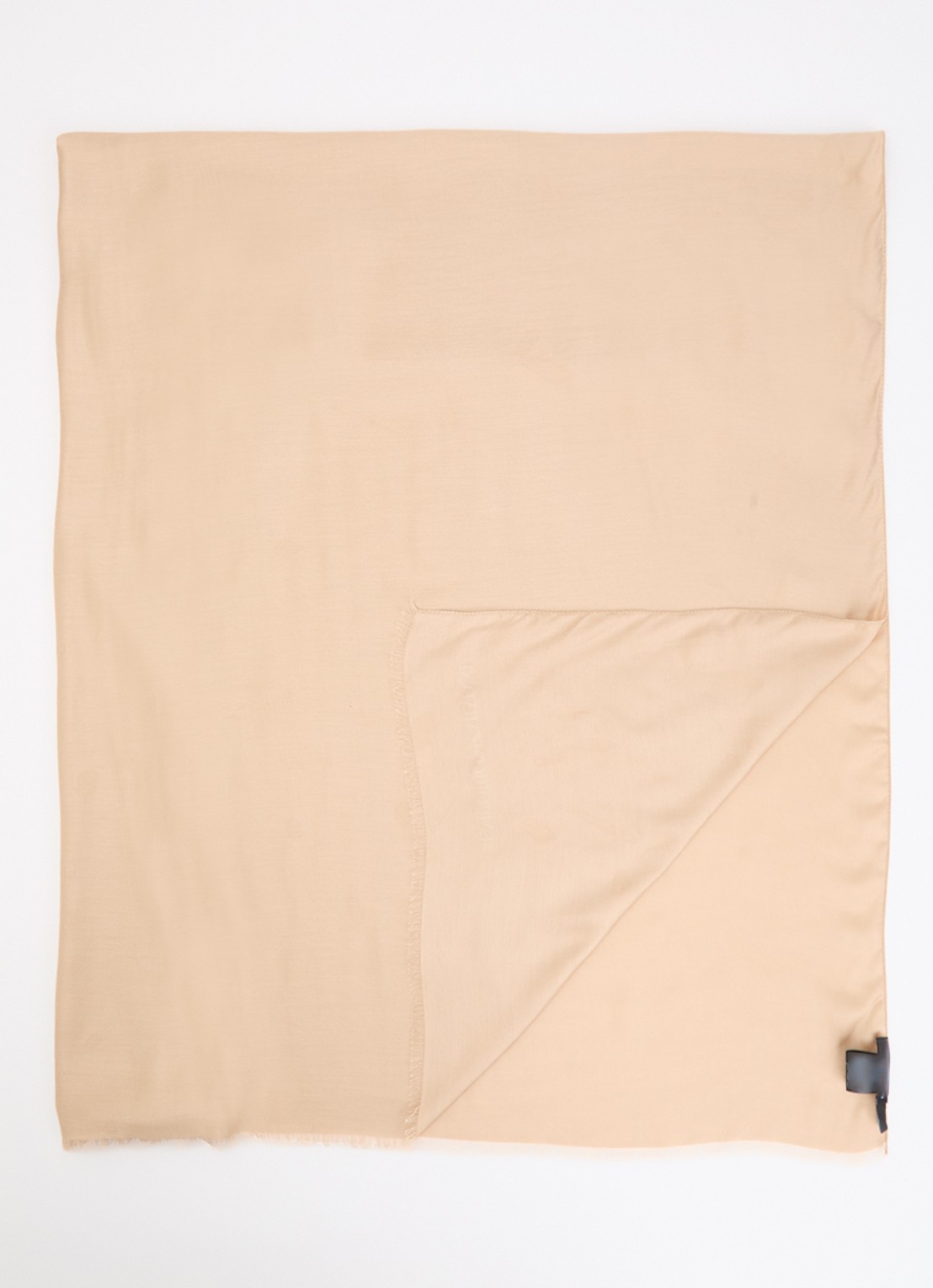 Armani Stole sjaal 180 x 79 cm - voorkant lichtbruin