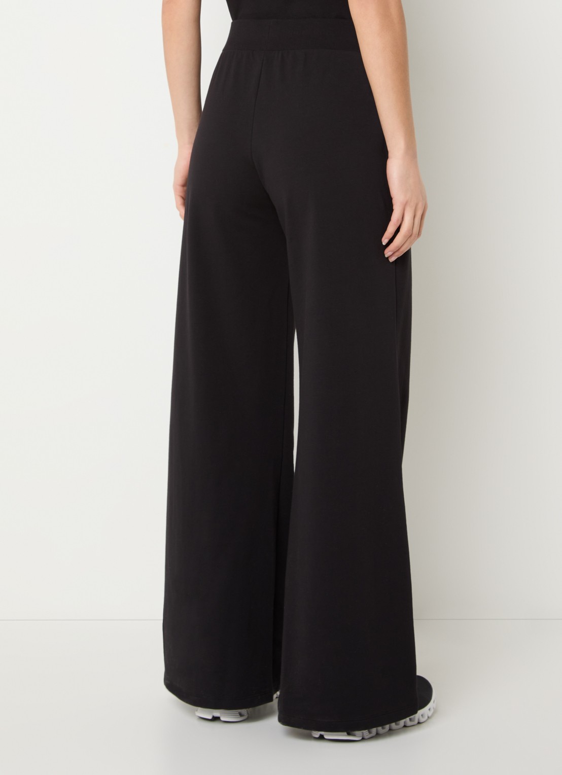 Armani Straight fit joggingbroek met steekzakken - achterkant zwart