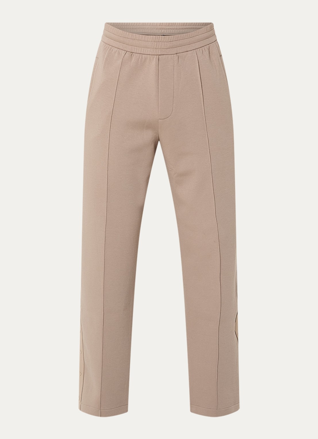 Armani Straight fit joggingbroek met steekzakken - voorkant 2 khaki