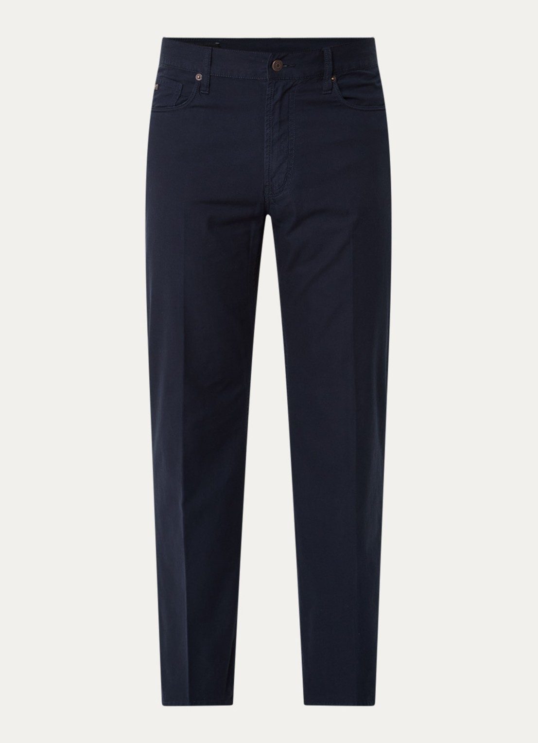 Armani Straight leg jeans met steekzakken - voorkant 4 blauw