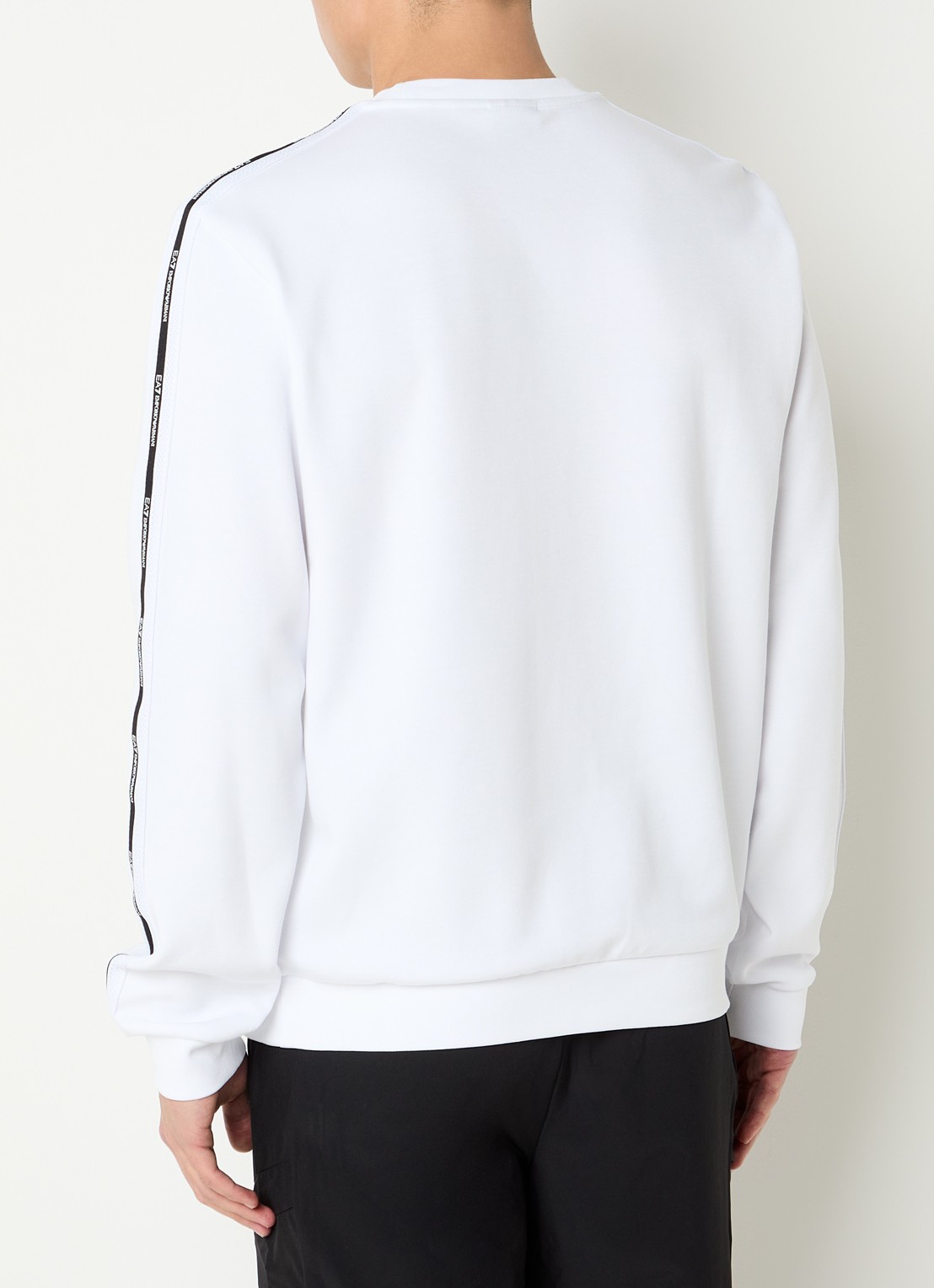 Armani Sweater met logo - achterkant 2 wit