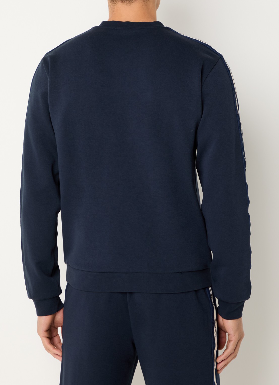 Armani Sweater met logo - achterkant 4 armani blue / blauw