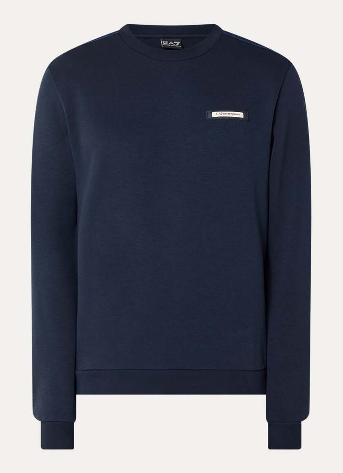 Armani Sweater met logo - voorkant armani blue / blauw