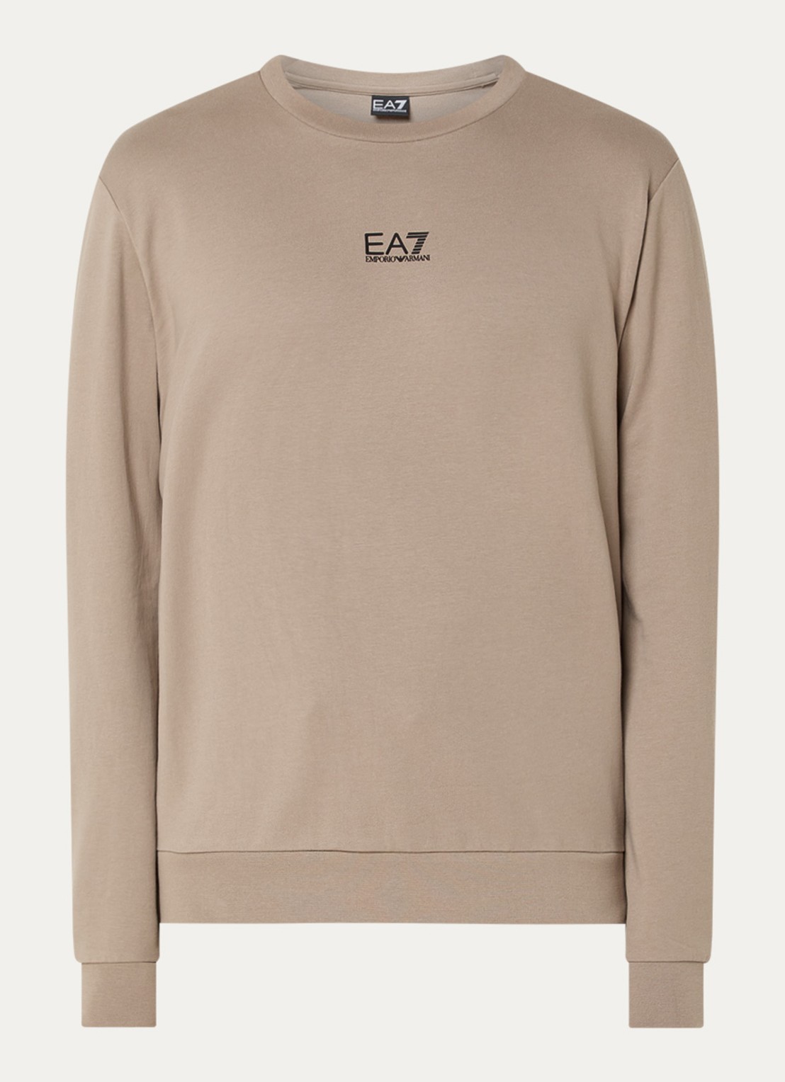 Armani Sweater met logo - voorkant 3 donkerbeige