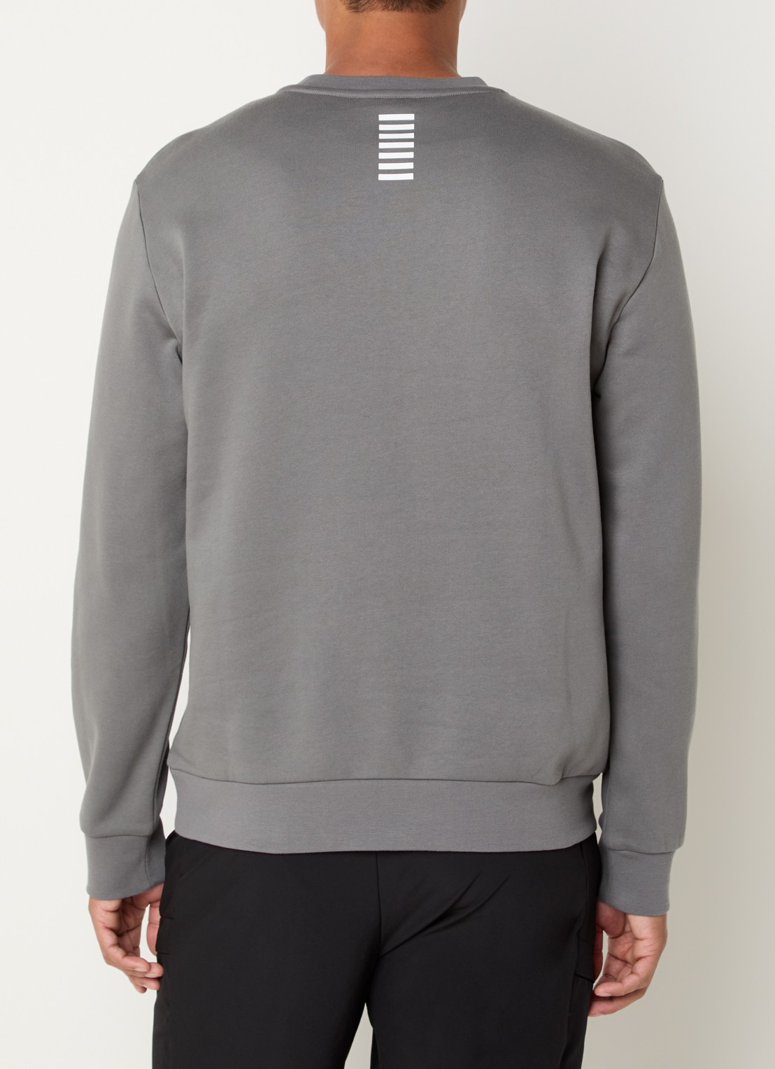 Armani Sweater met logo - achterkant 4 grijs