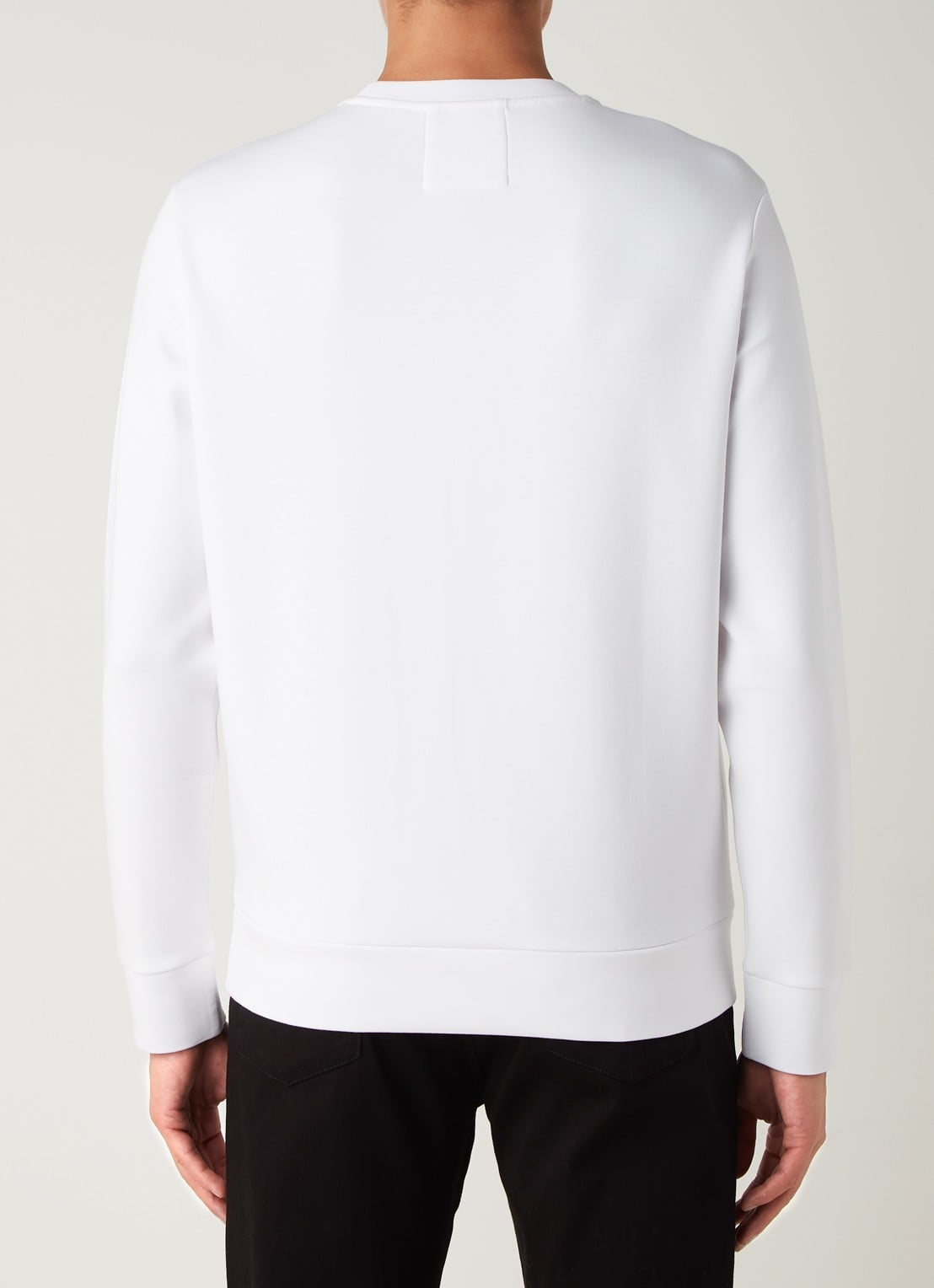 Armani Sweater met logo - achterkant 4 wit