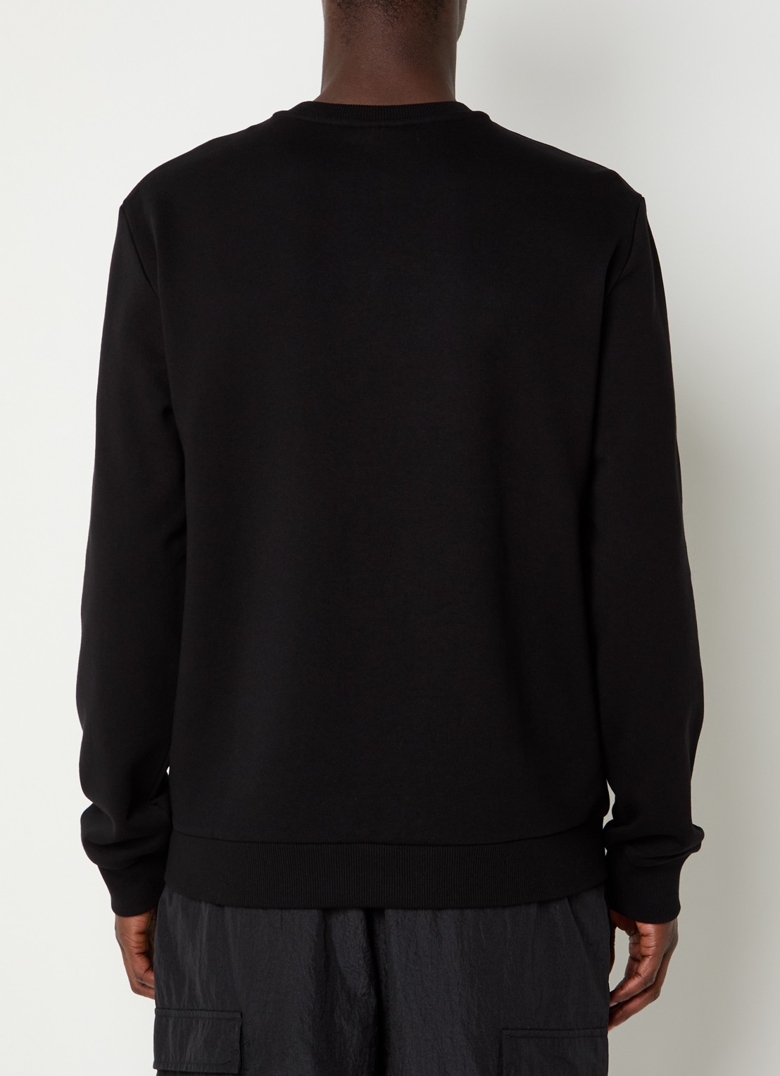 Armani Sweater met logoprint - achterkant 2 zwart