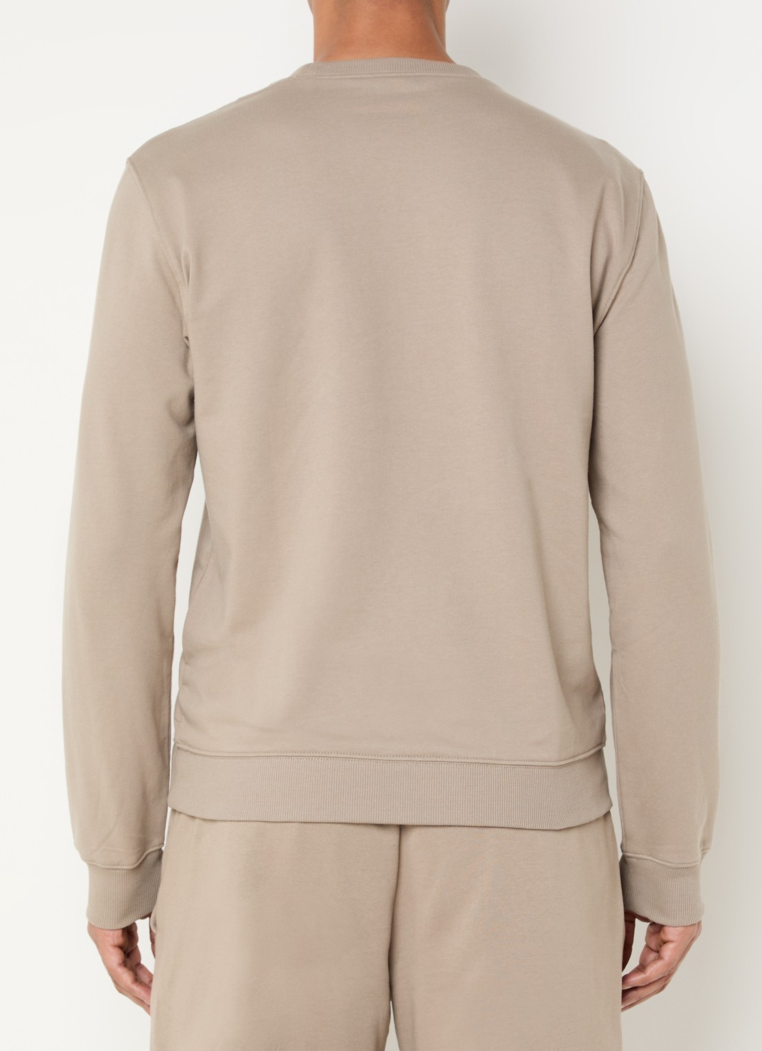Armani Sweater met logoprint - achterkant 4 donkerbeige