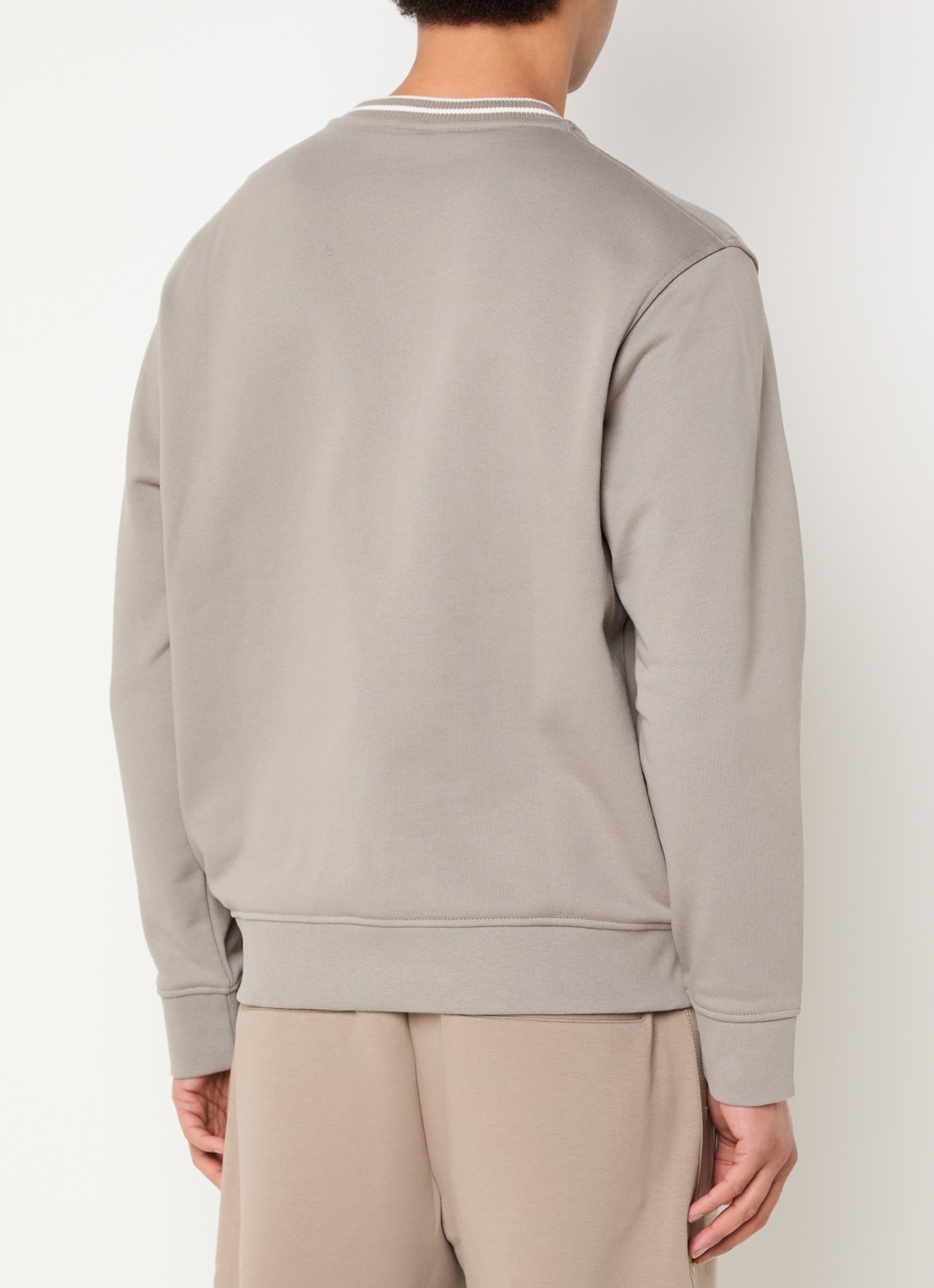 Armani Sweater met logoprint - achterkant 4 beige