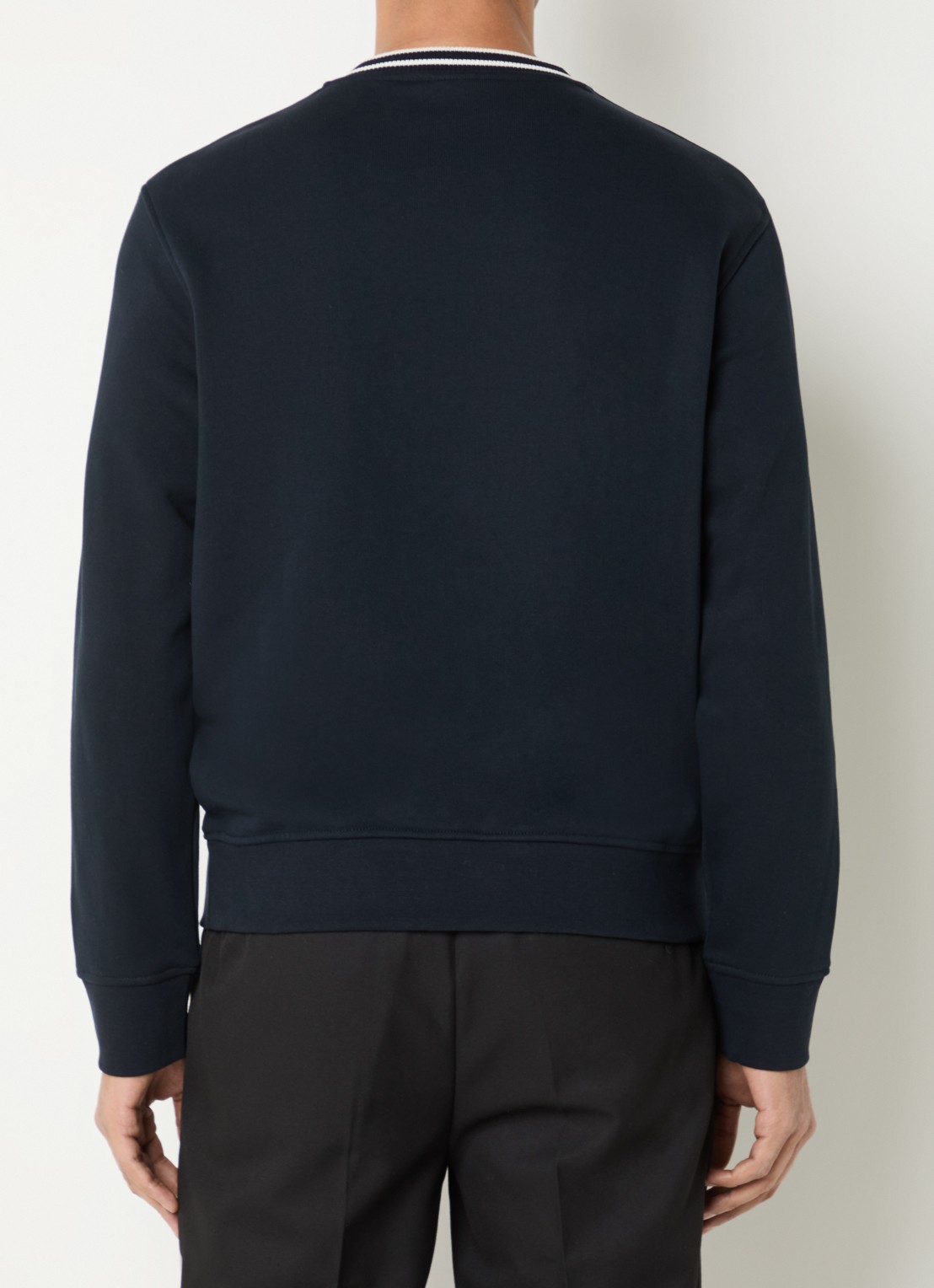 Armani Sweater met logoprint - achterkant 4 donkerblauw
