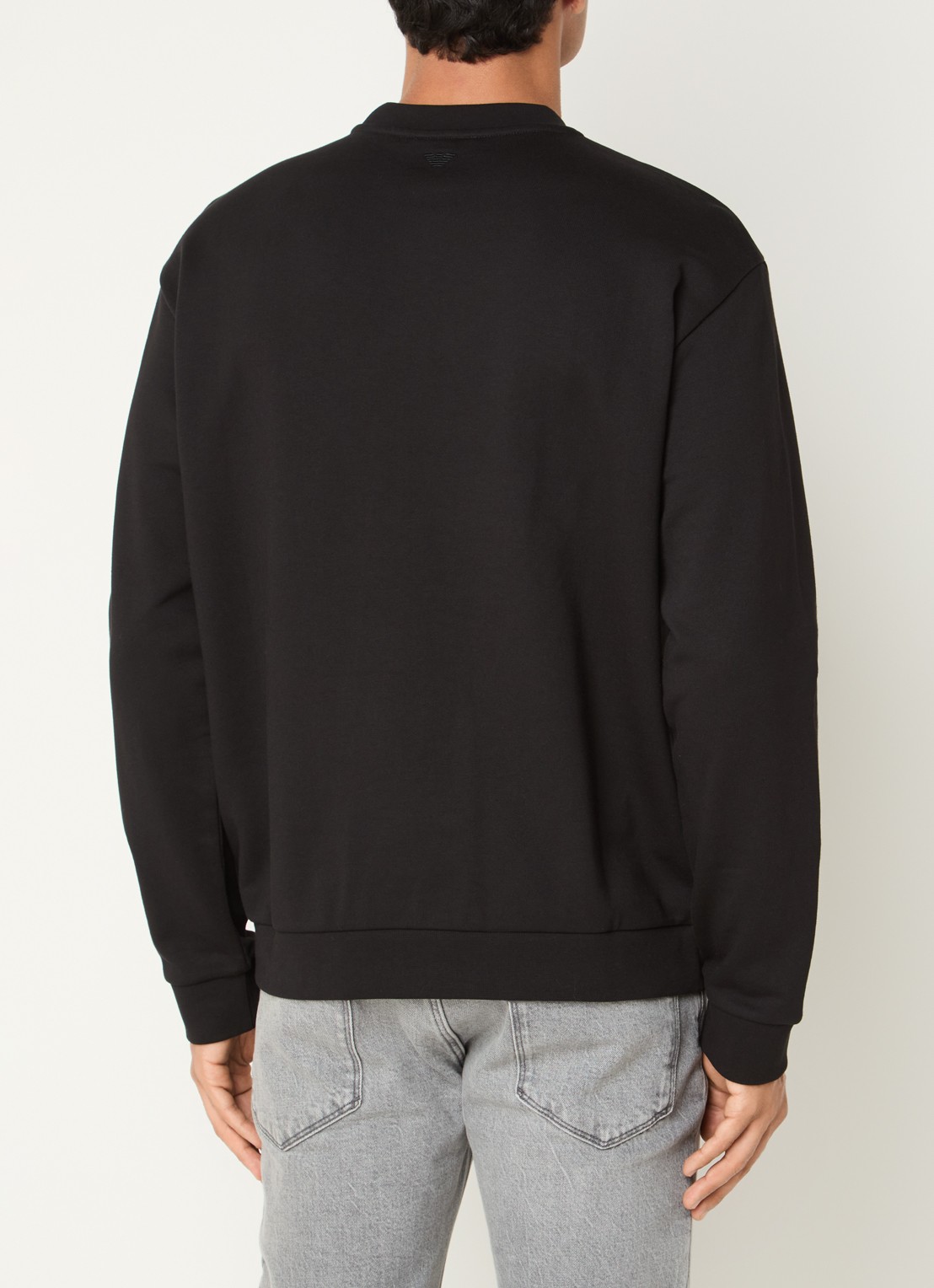 Armani Sweater met print - achterkant 4 zwart