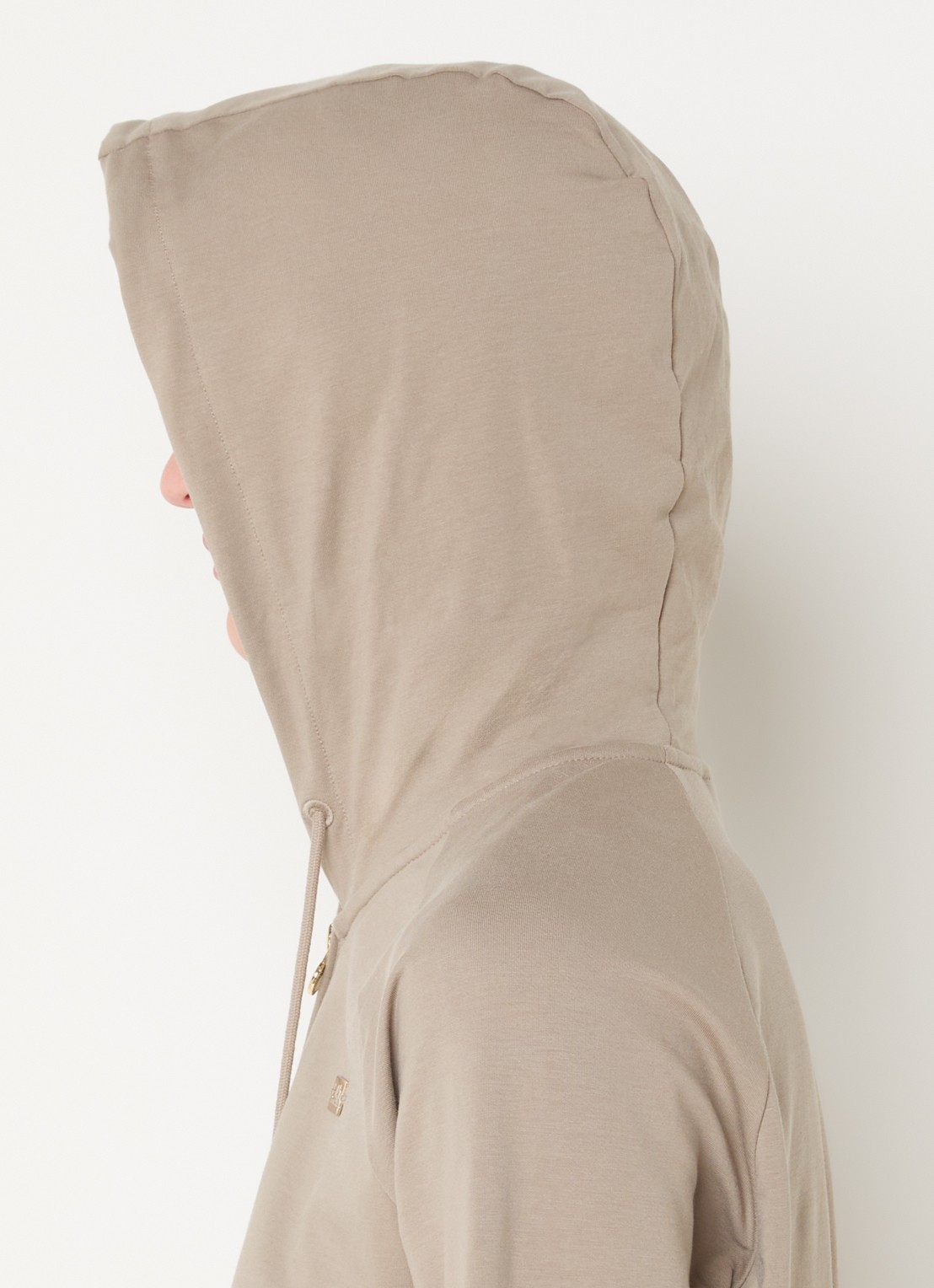 Armani Sweatvest met logo en steekzakken - detail 5 camel