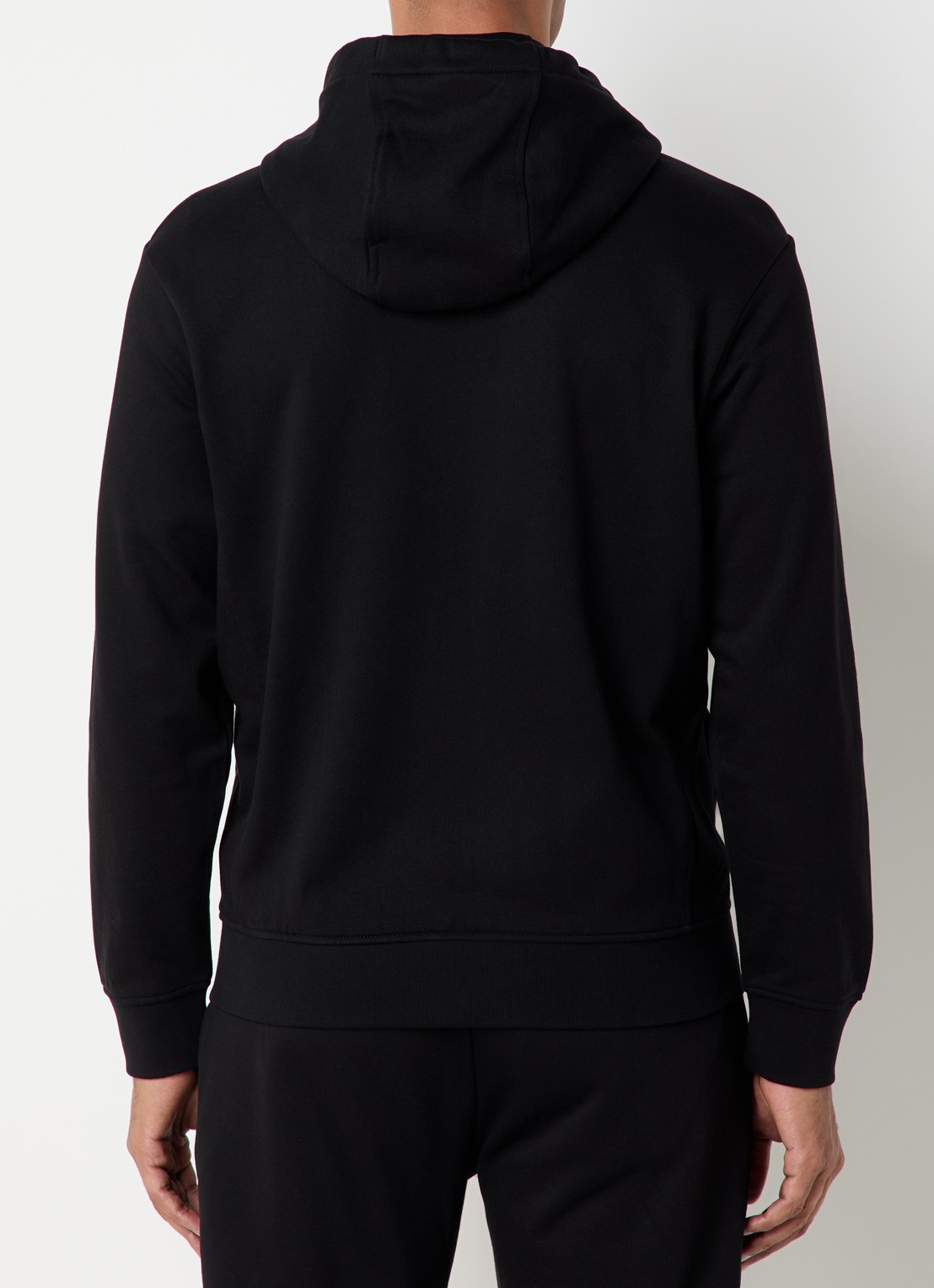 Armani Sweatvest met logo - achterkant 3 zwart