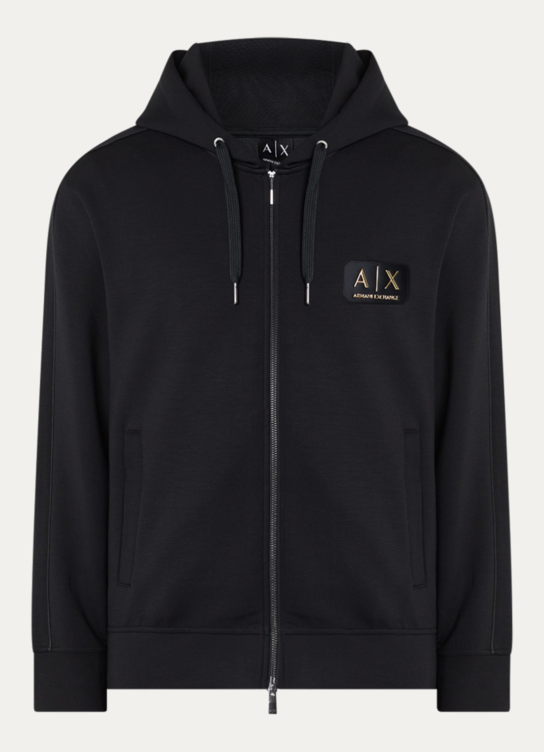 Armani Sweatvest met logo - voorkant zwart