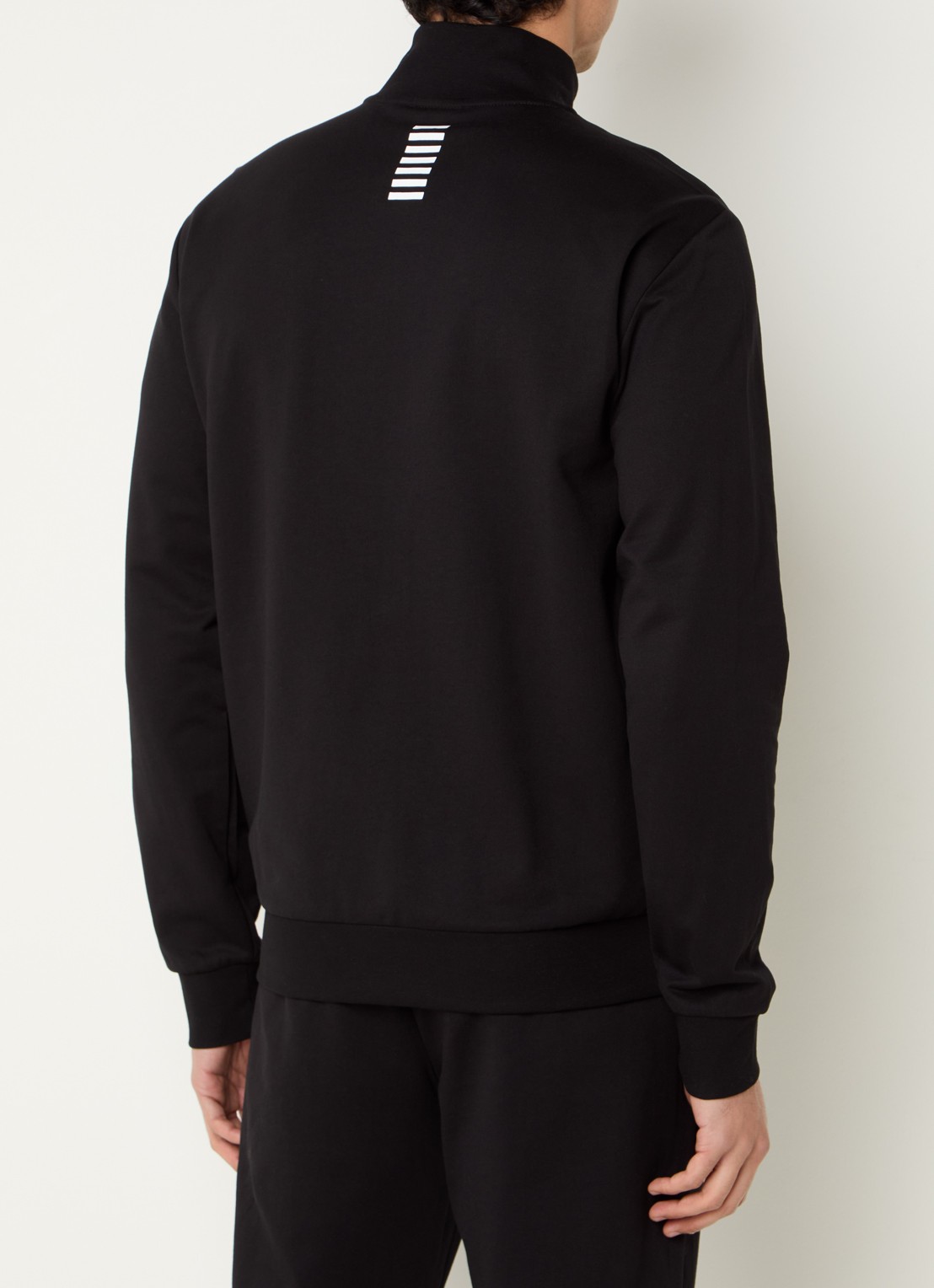 Armani Sweatvest met logo - achterkant 2 zwart