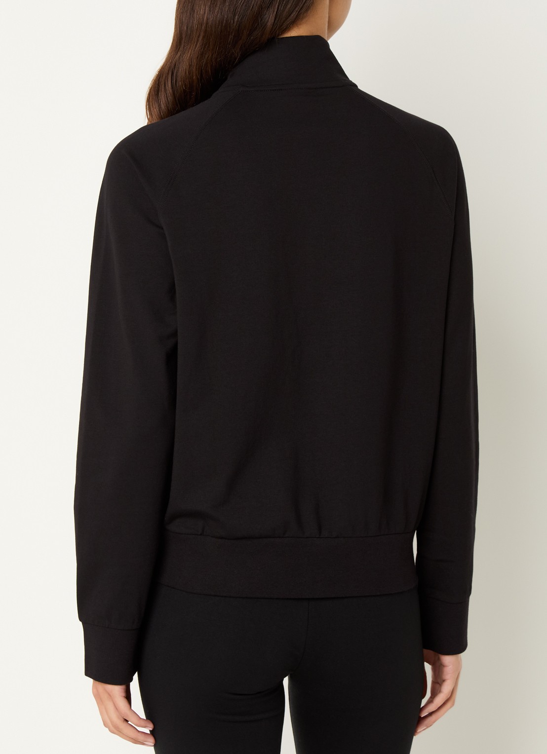 Armani Sweatvest met logo - achterkant zwart