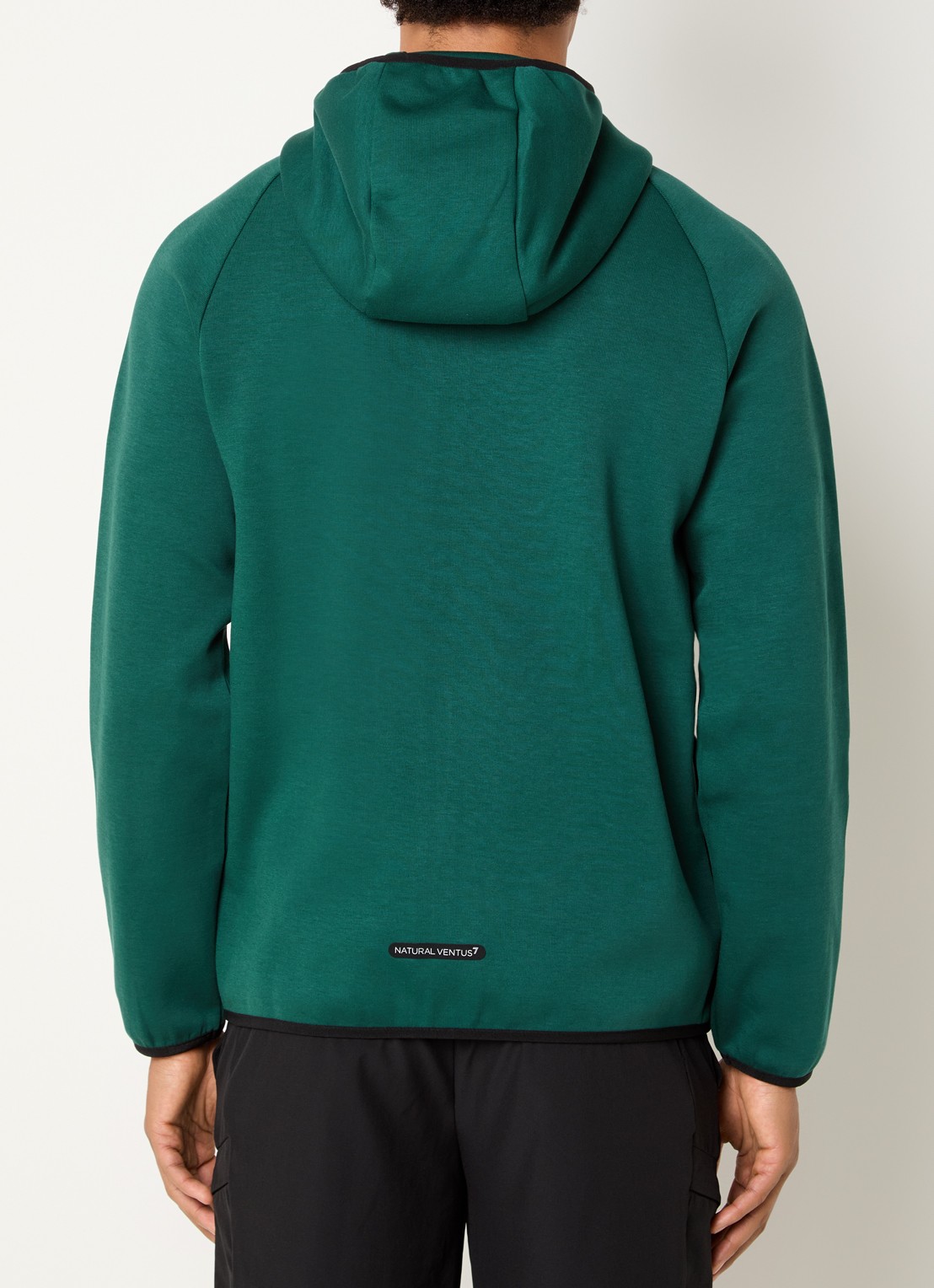 Armani Sweatvest met steekzakken - achterkant groen