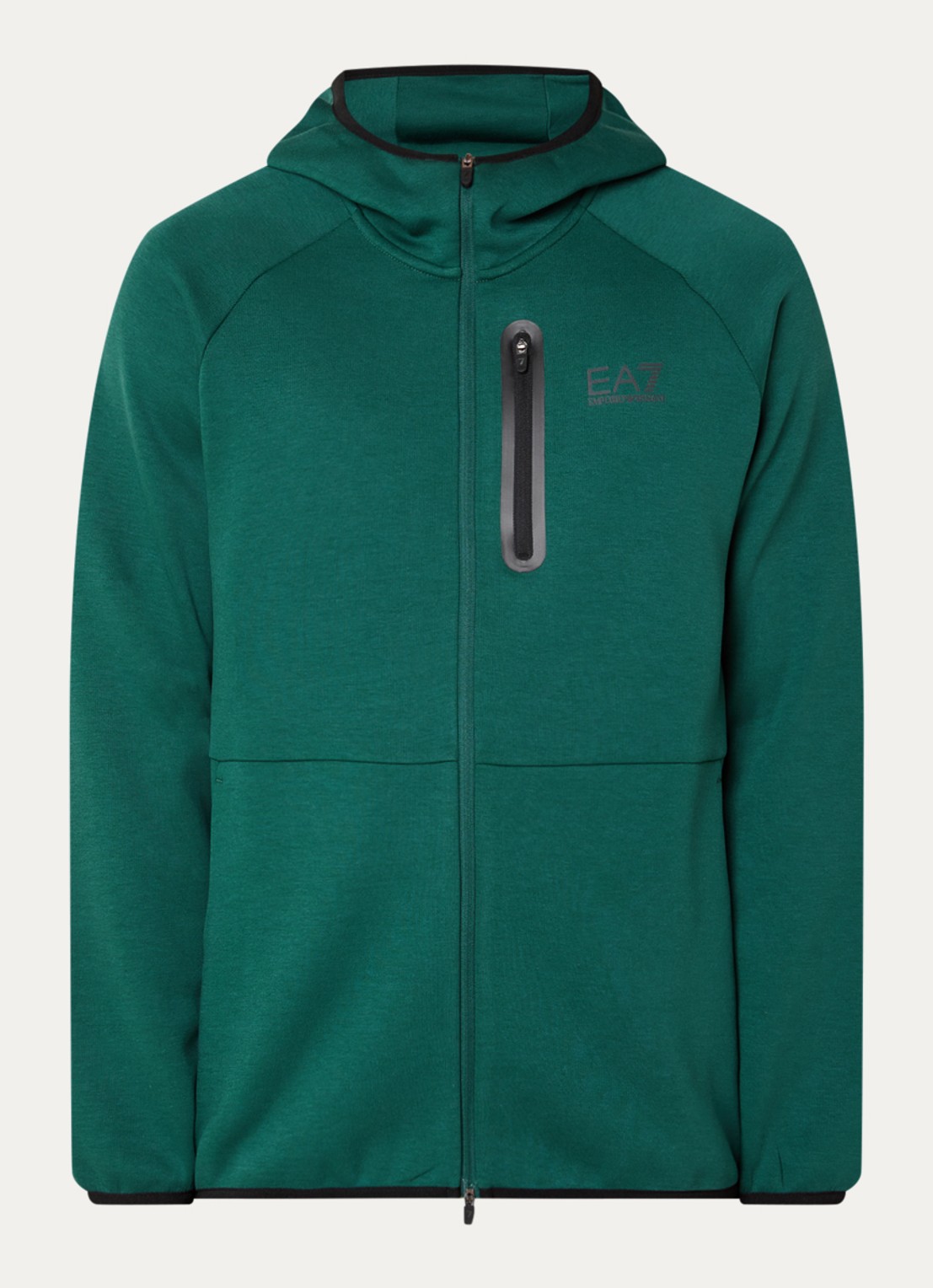 Armani Sweatvest met steekzakken - voorkant 4 groen