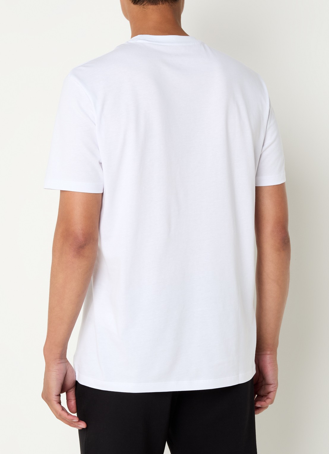 Armani T-shirt met logo - achterkant wit