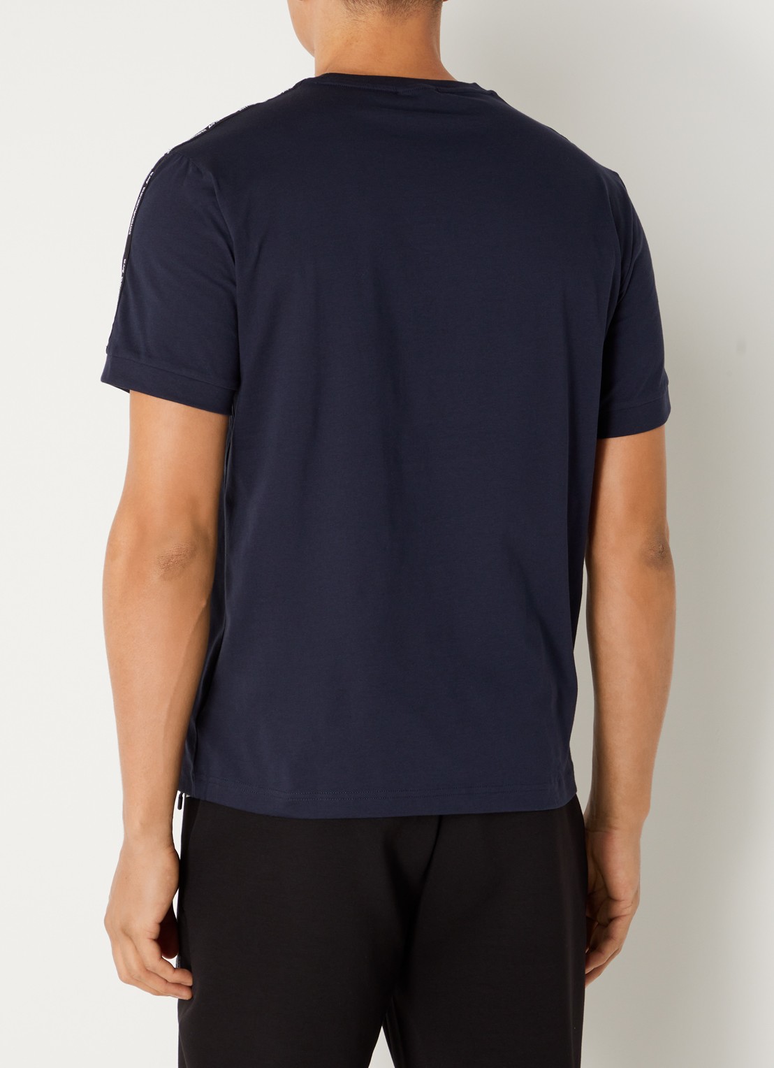 Armani T-shirt met logo - achterkant 3 donkerblauw